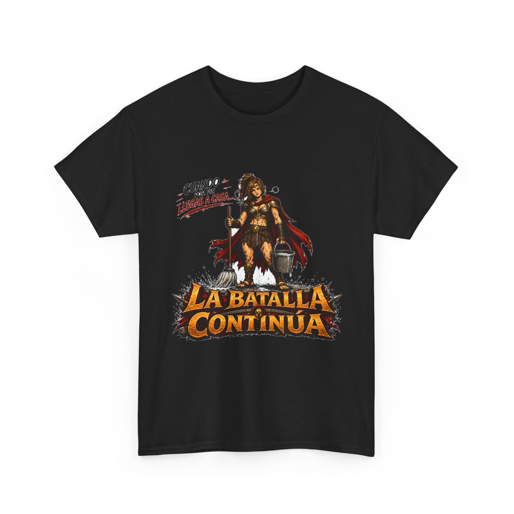 Camiseta "Batalla continua chica" | Frase divertida