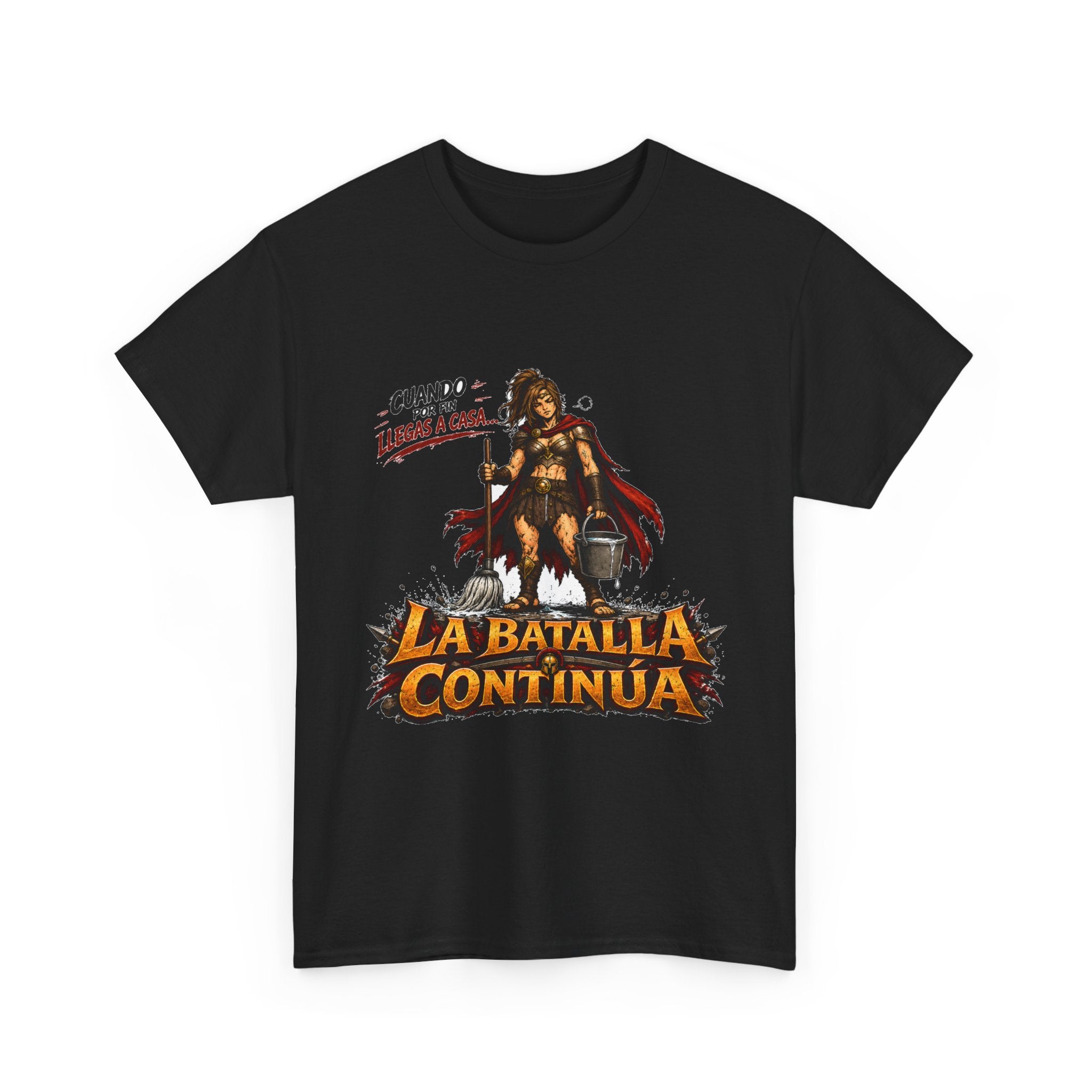 Camiseta "Batalla continua chica" | Frase divertida