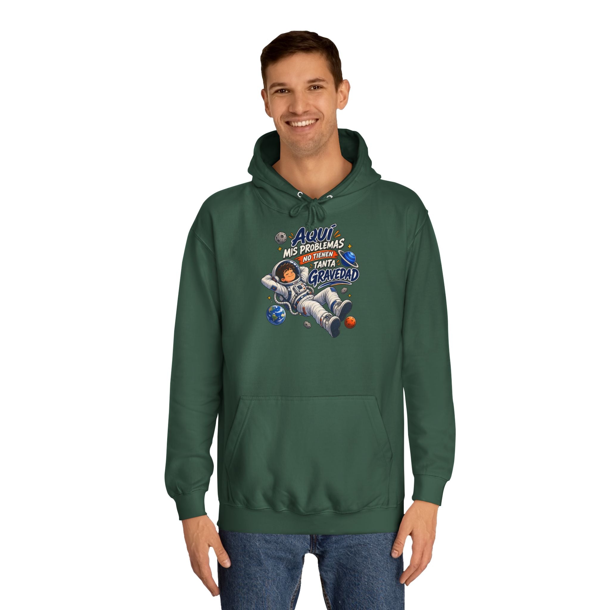 Sudadera "Problemas gravedad chico" | Humor con actitud