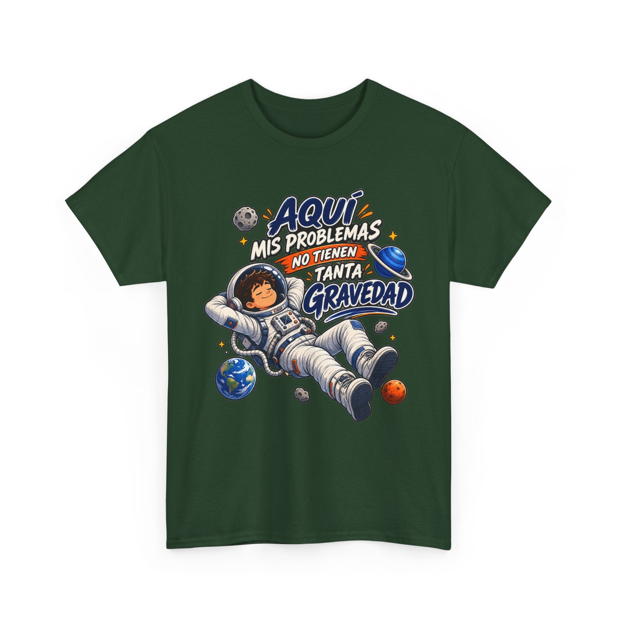 Camiseta "Problemas gravedad chico" | Frase divertida
