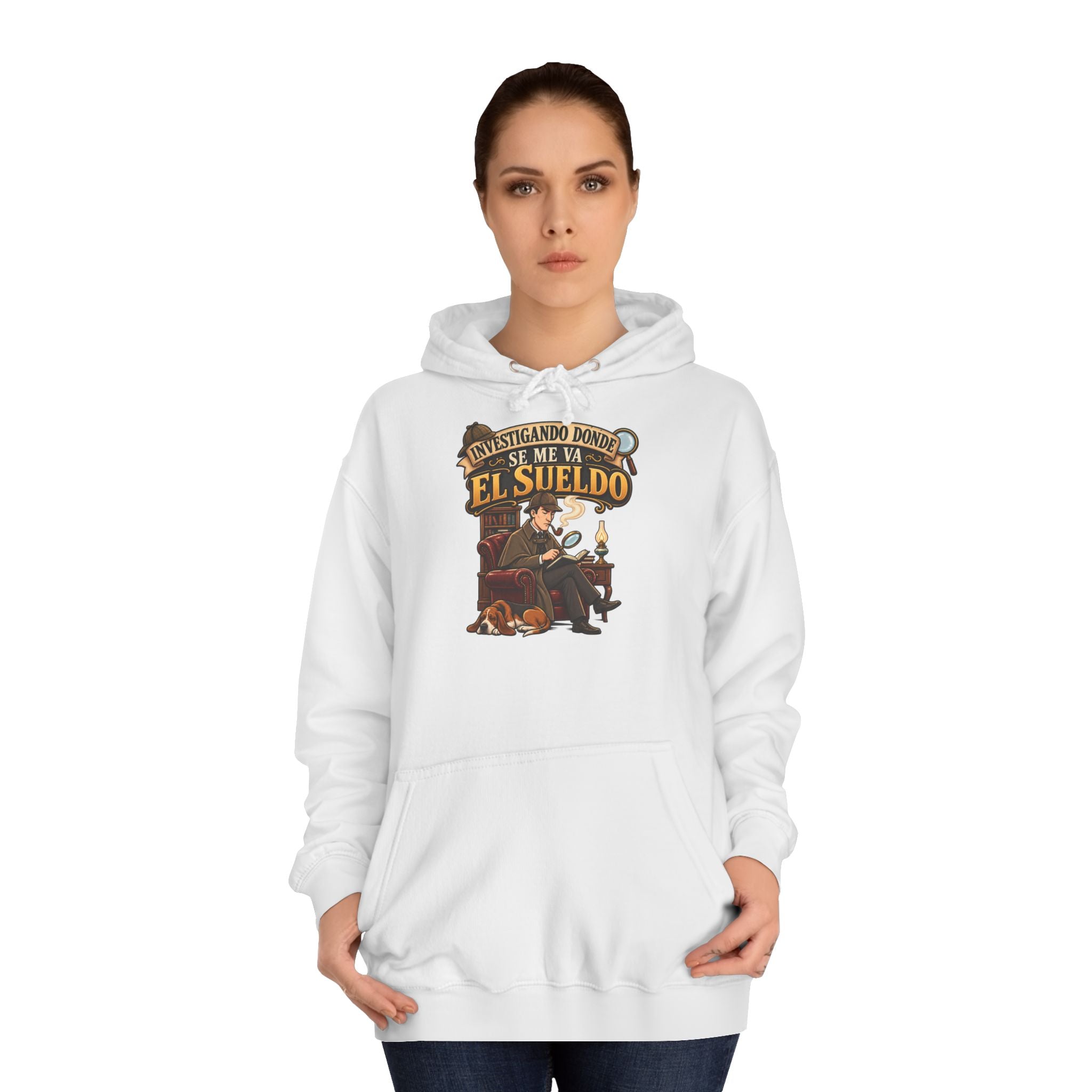 Sudadera "Sherlock sueldo" | Humor con actitud
