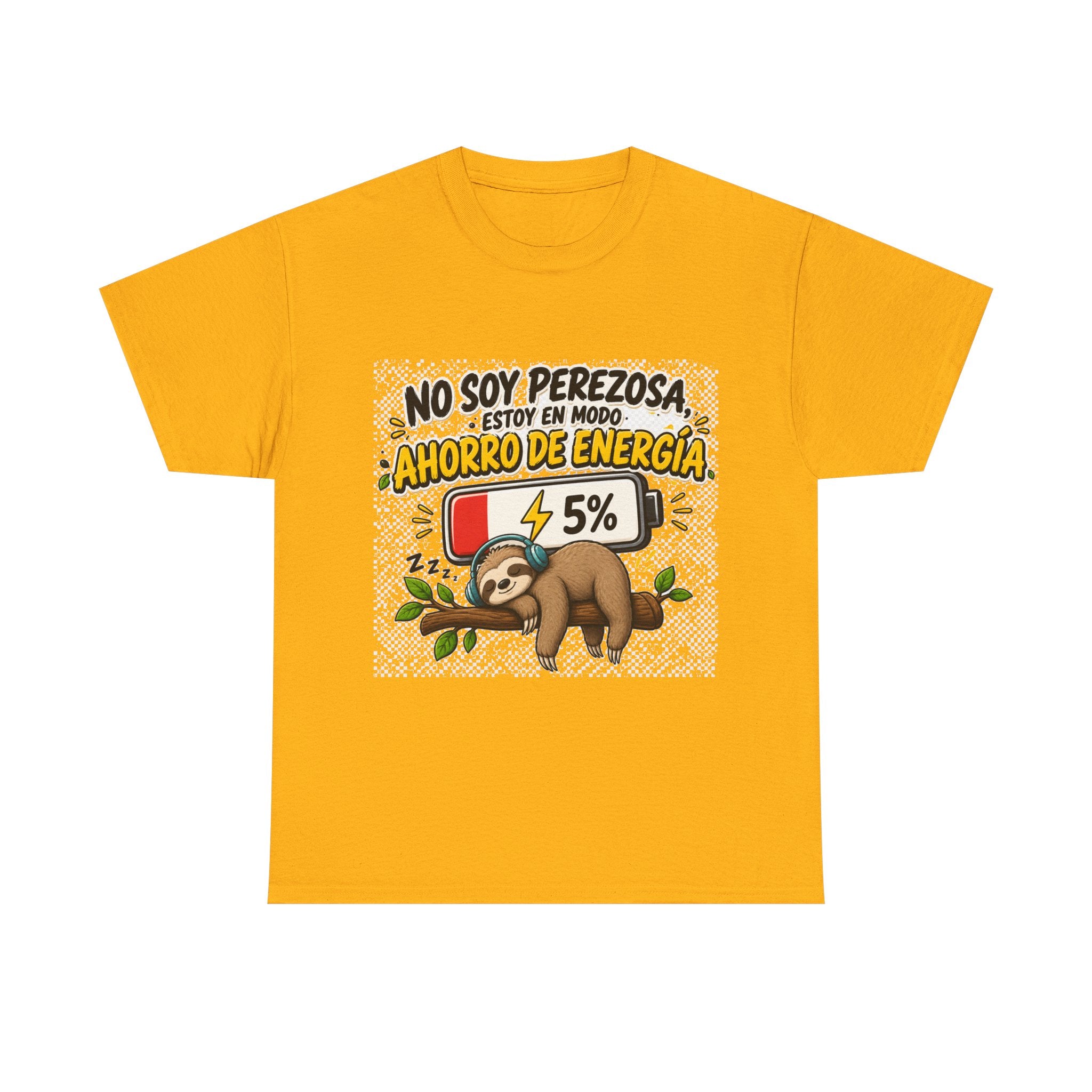 Camiseta "No son perezosA" | Frase divertida