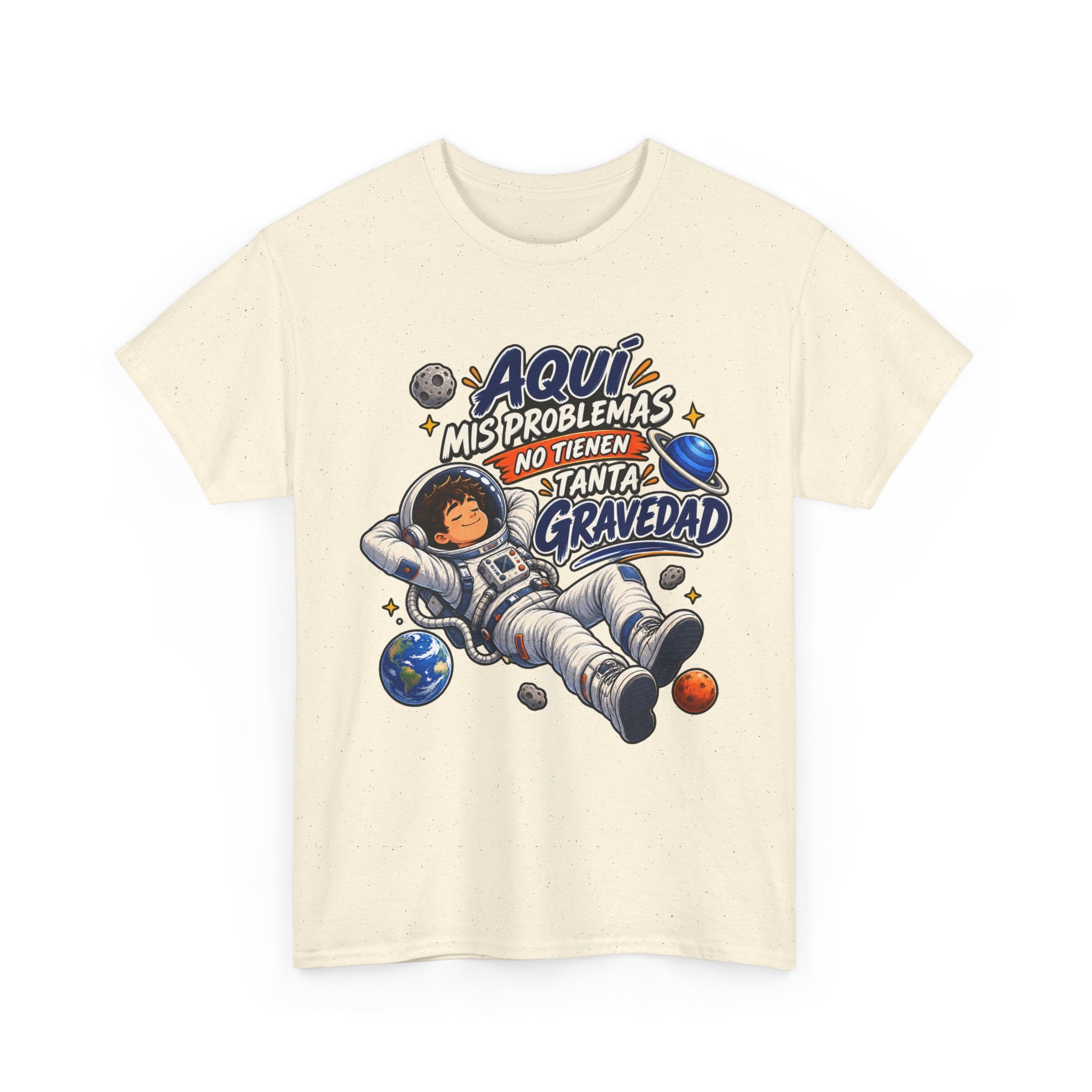 Camiseta "Problemas gravedad chico" | Frase divertida