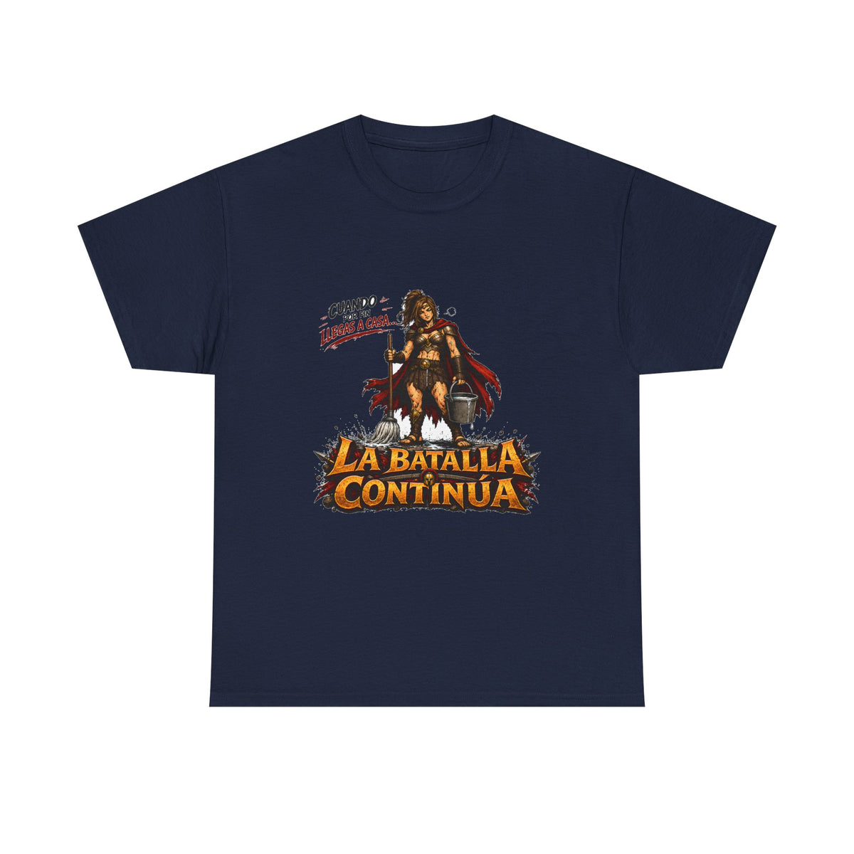 Camiseta "Batalla continua chica" | Frase divertida