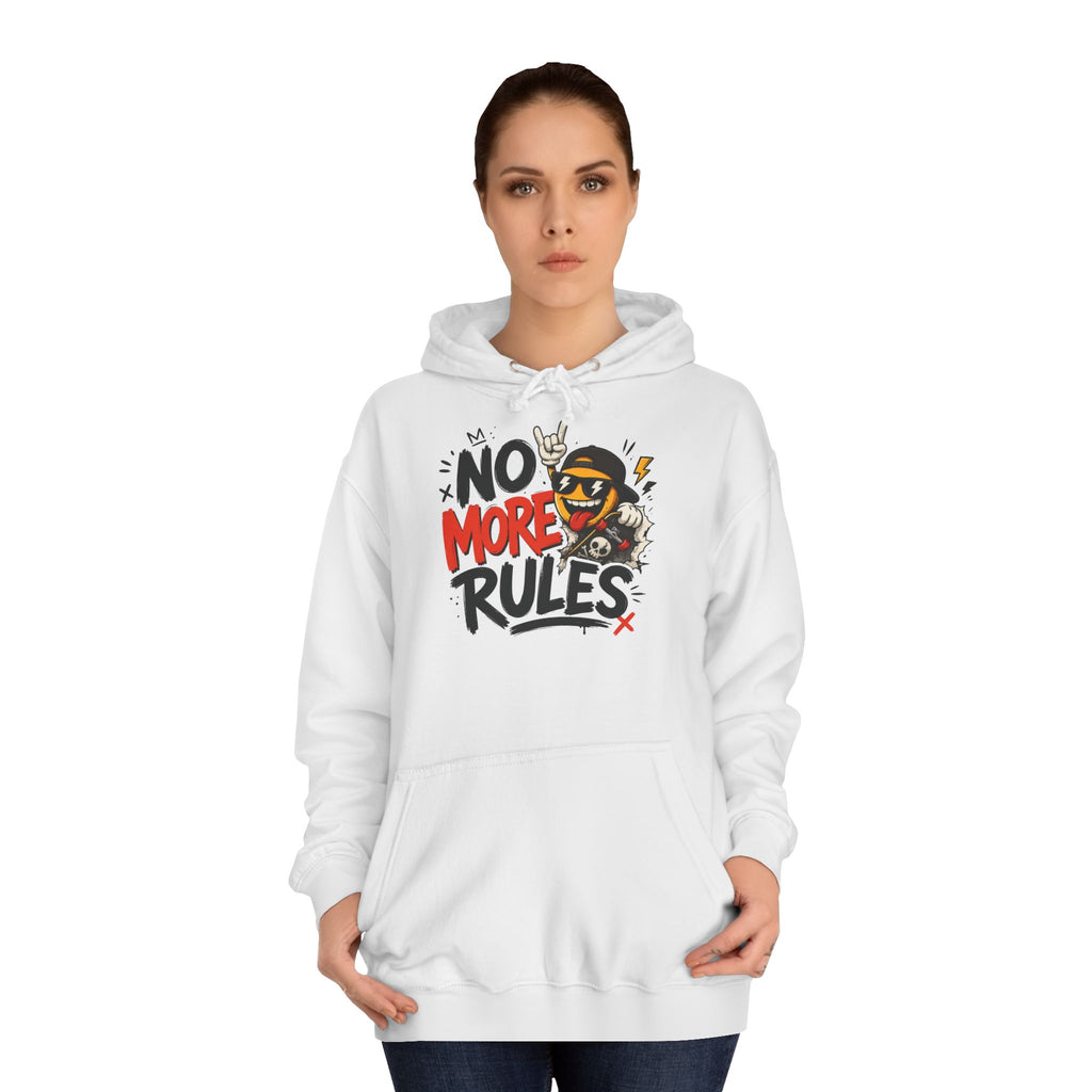 Sudadera "No more rules" | Humor con actitud