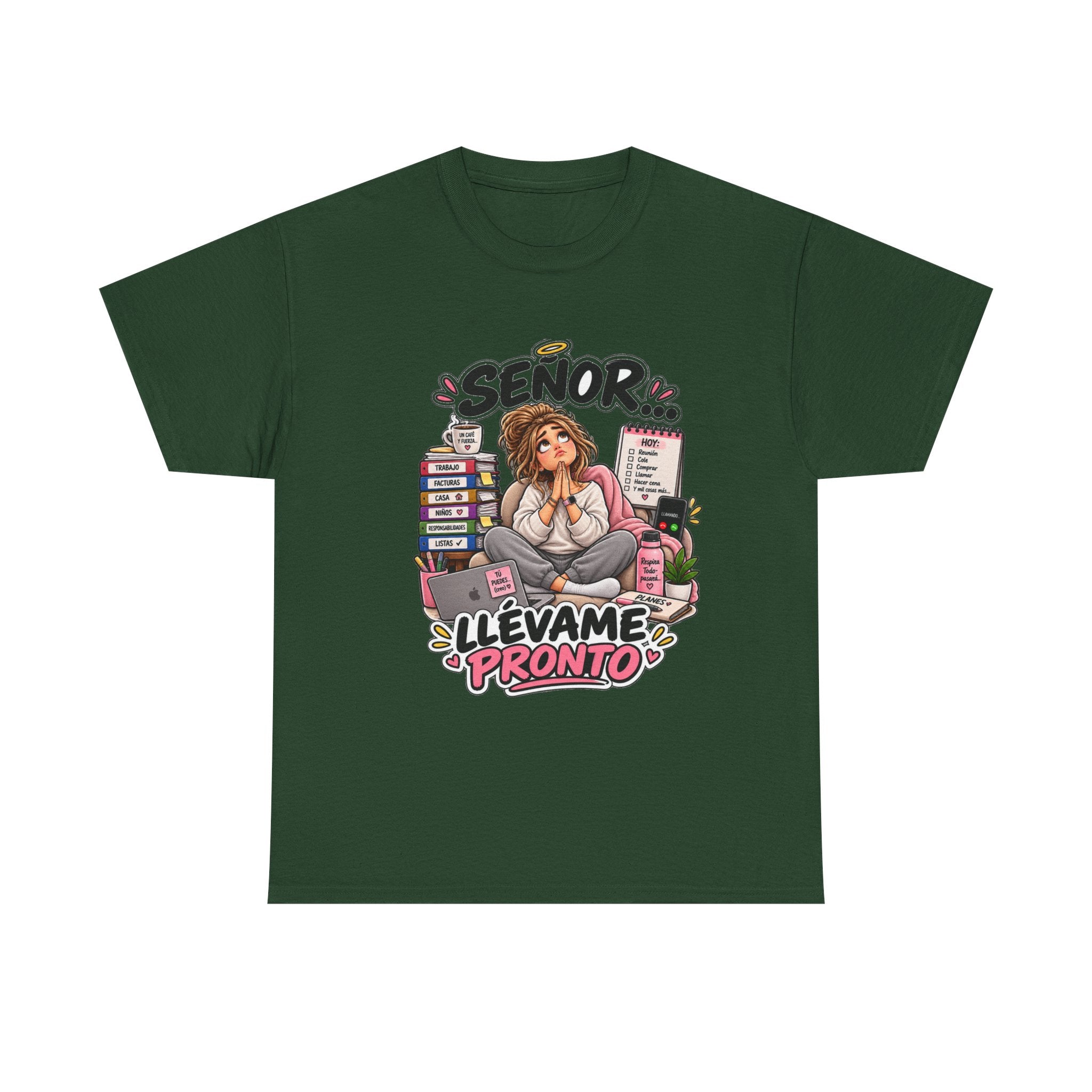 Camiseta "Señor pronto chica" | Frase divertida