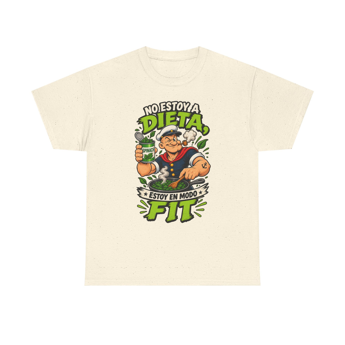 Camiseta "Dieta popeye fit" - Kameseta