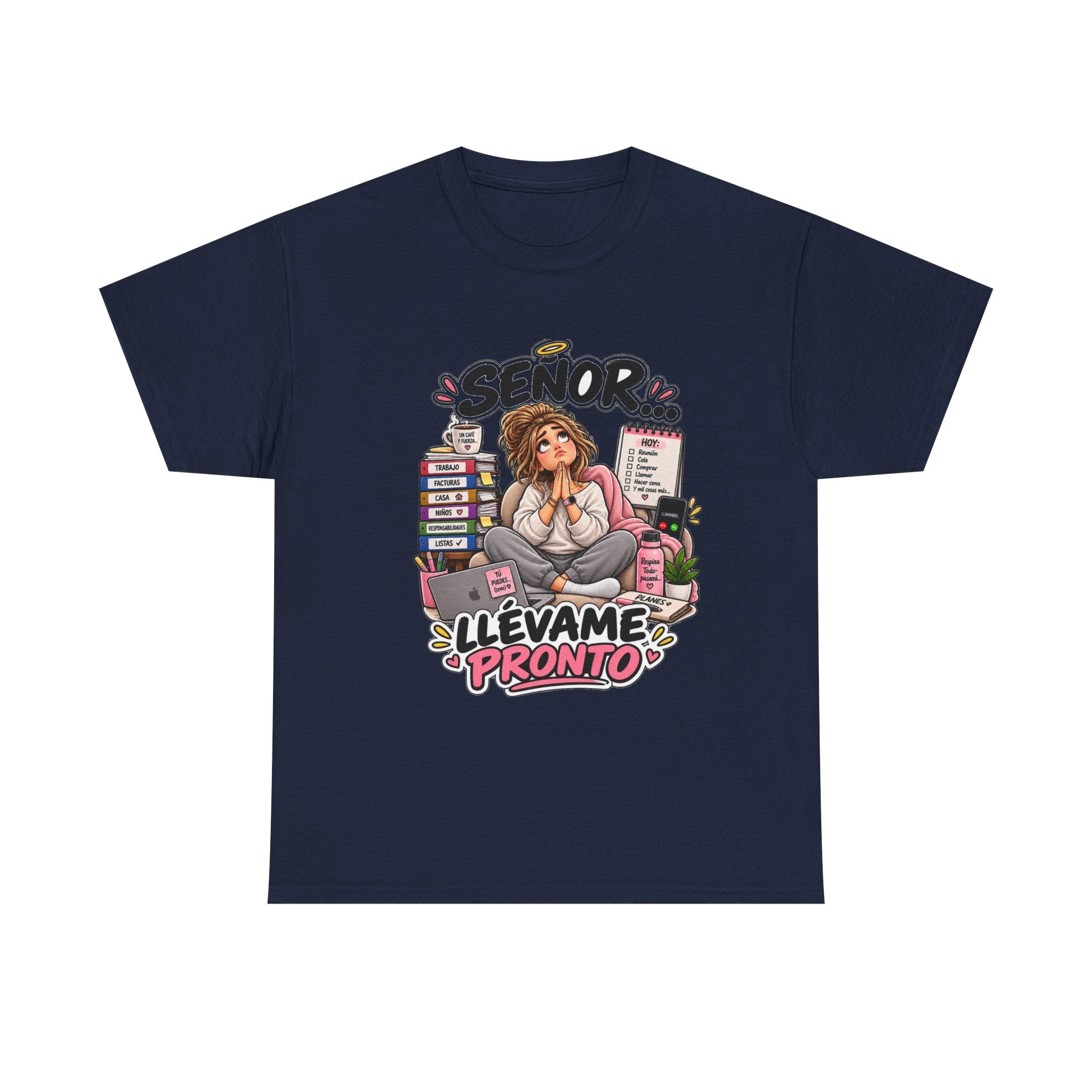 Camiseta "Señor pronto chica" | Frase divertida