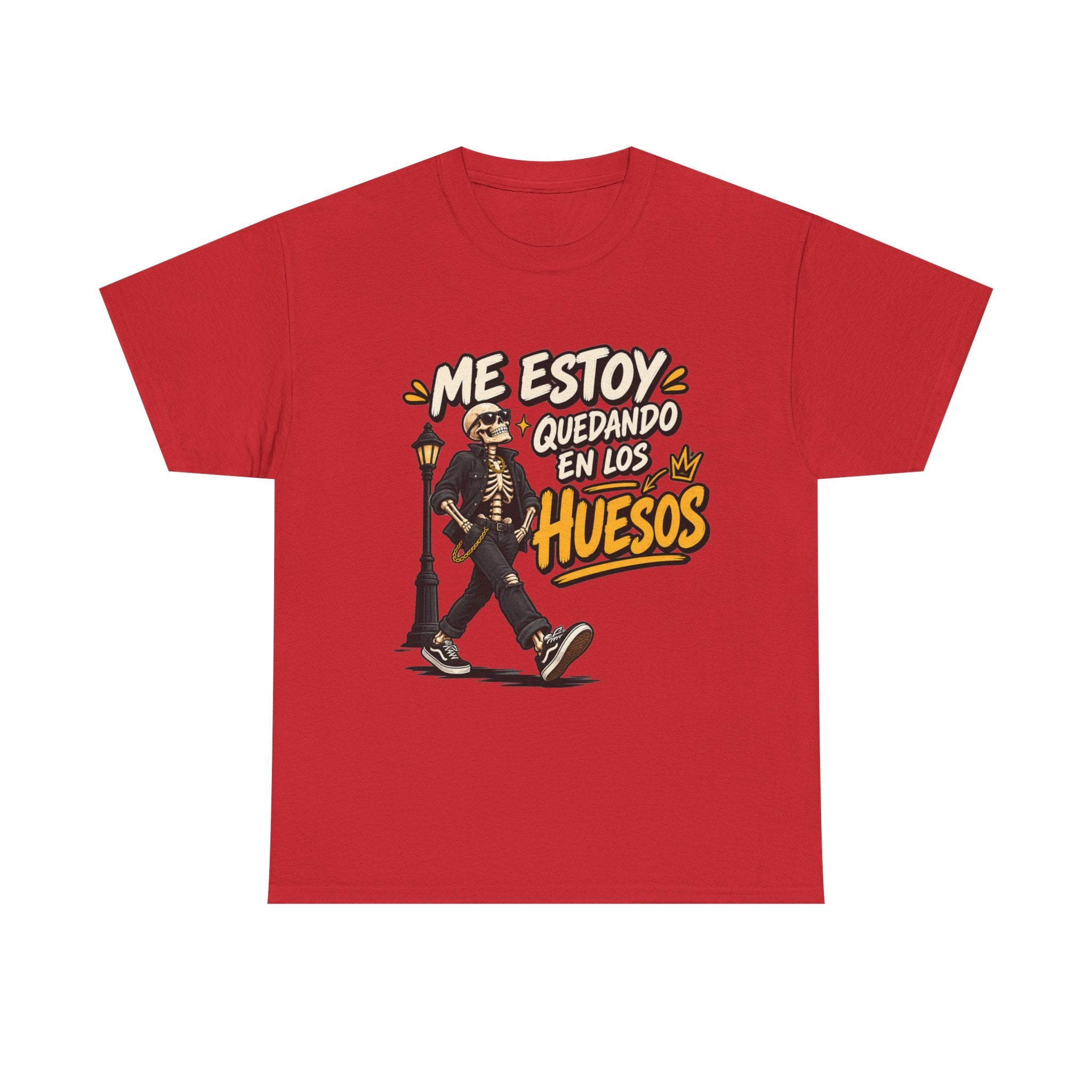 Camiseta "En los huesos" | Frase divertida