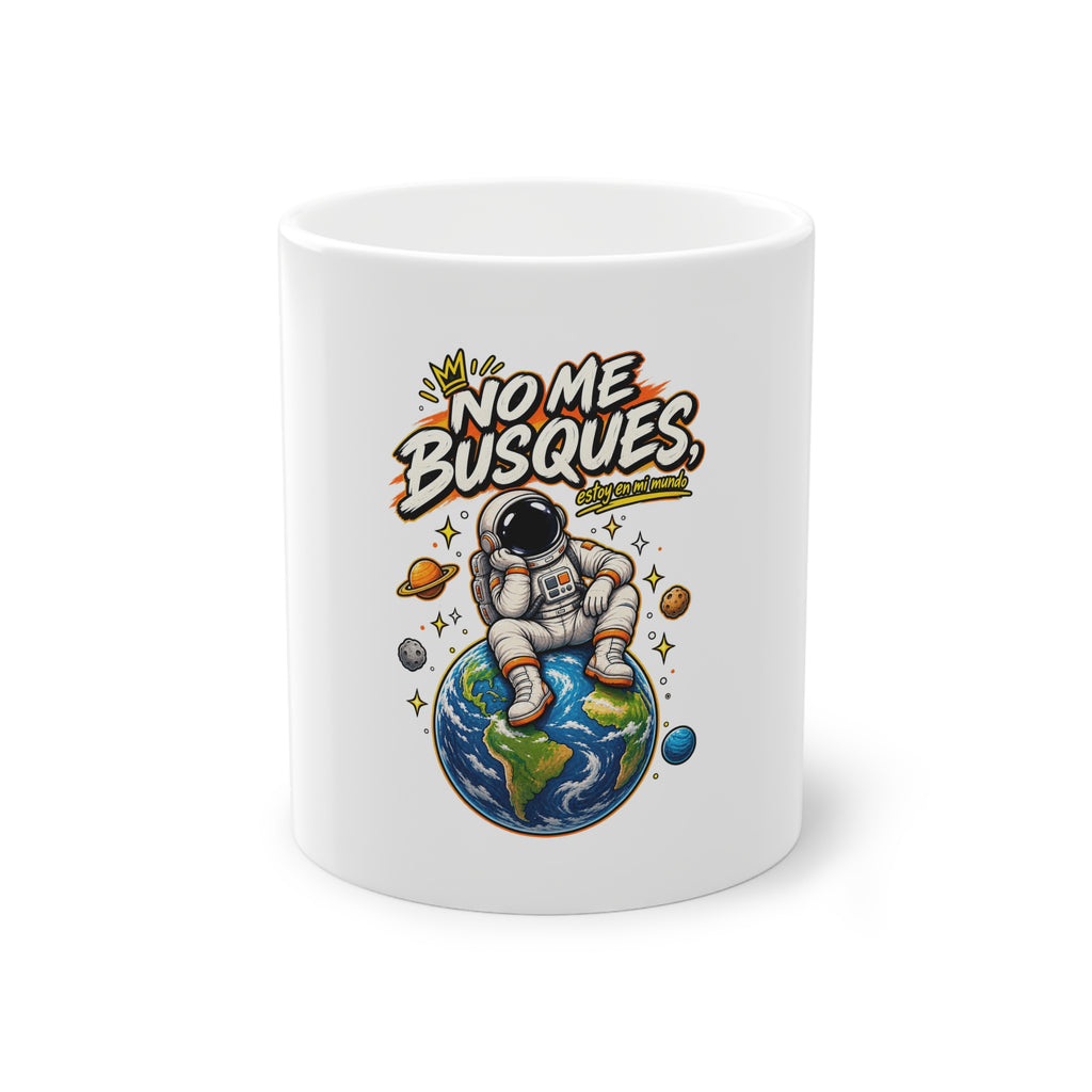 Taza "No me busques mundo" | Regalo divertido