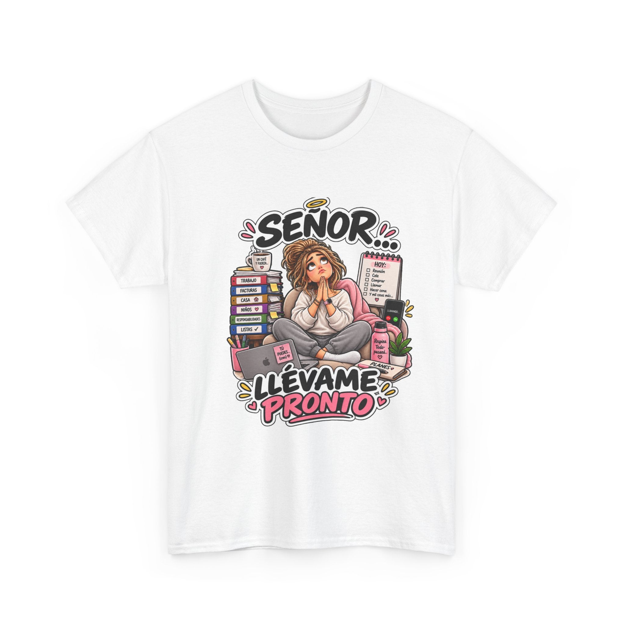 Camiseta "Señor pronto chica" | Frase divertida