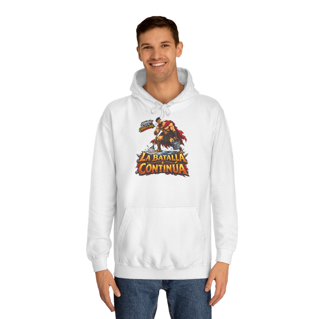 Sudadera "Batalla continua chico" | Humor con actitud