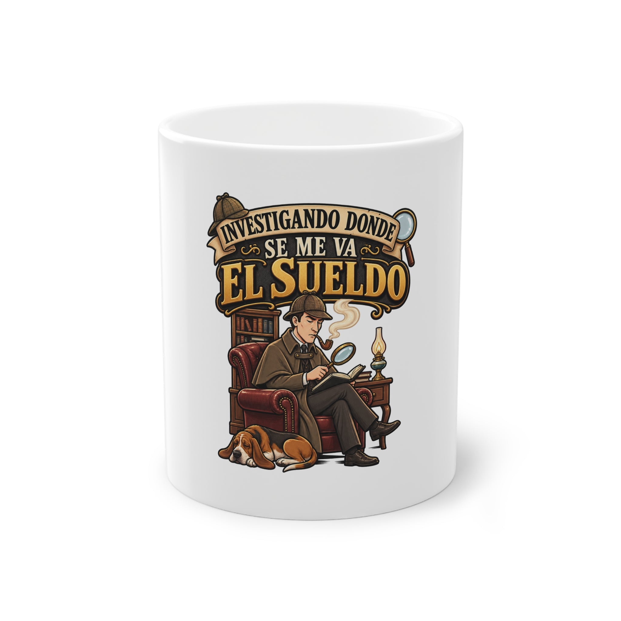 Taza "Sherlock sueldo" | Regalo divertido