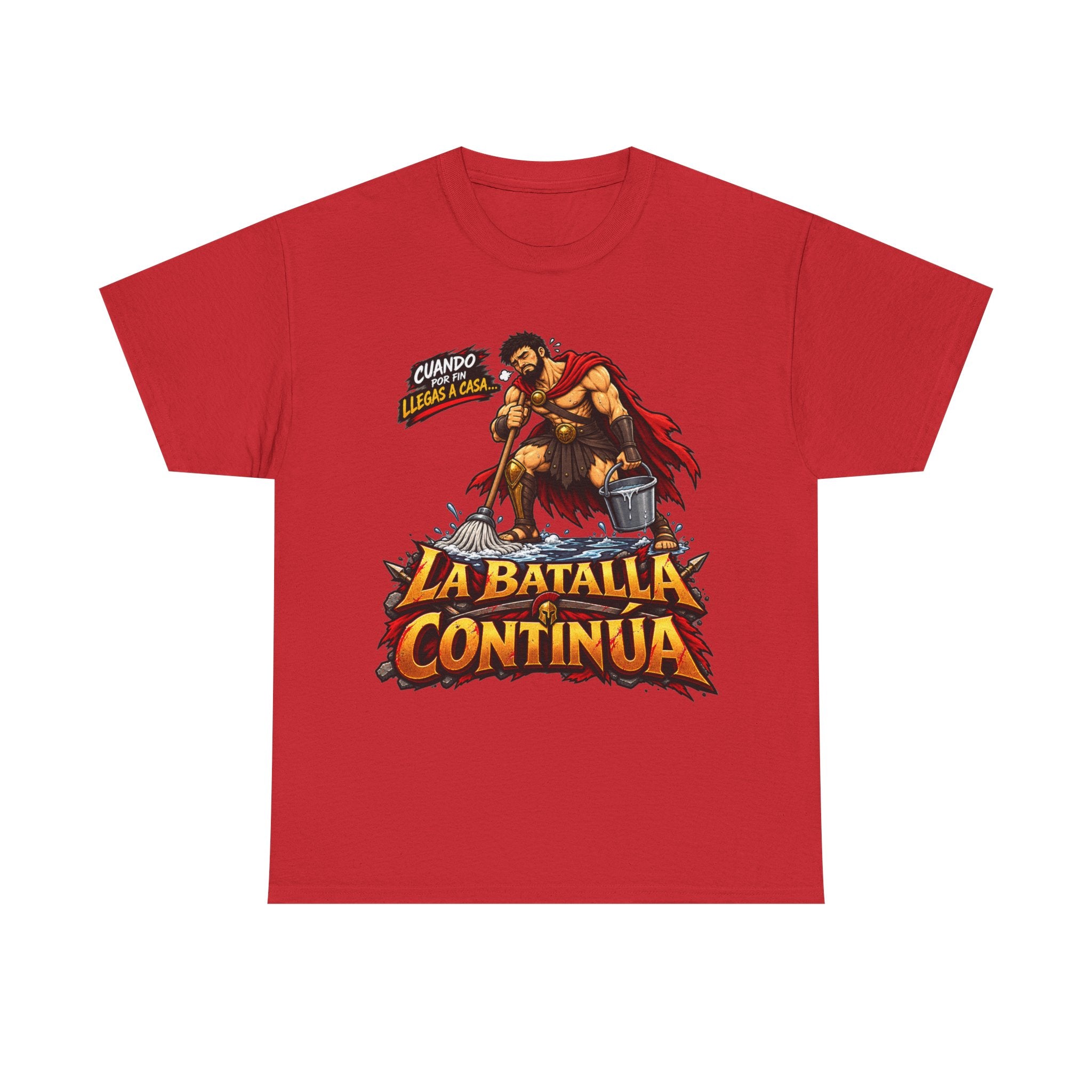 Camiseta "Batalla continua chico" | Frase divertida
