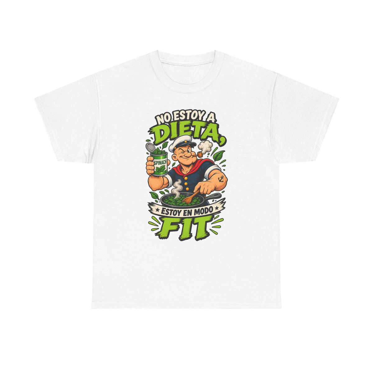 Camiseta "Dieta popeye fit" - Kameseta