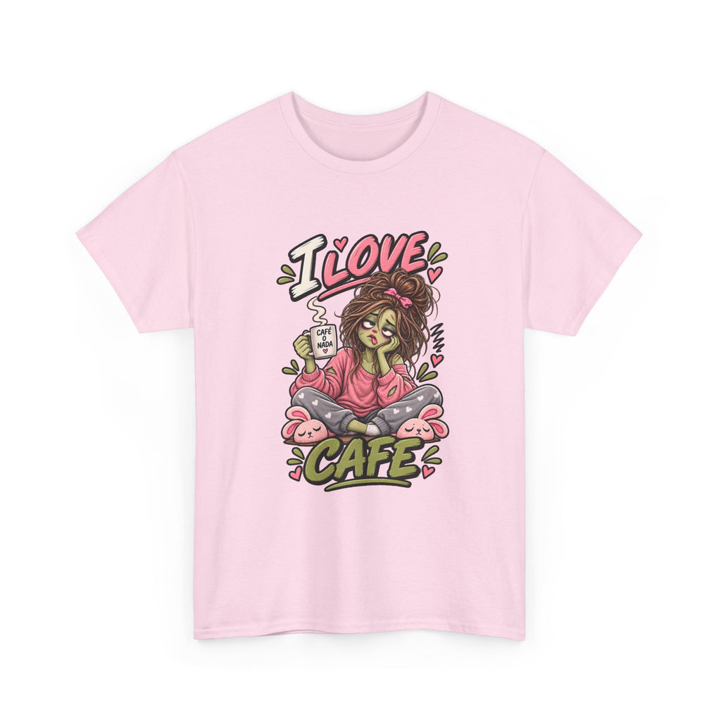 Camiseta "Love cafe" | Frase divertida