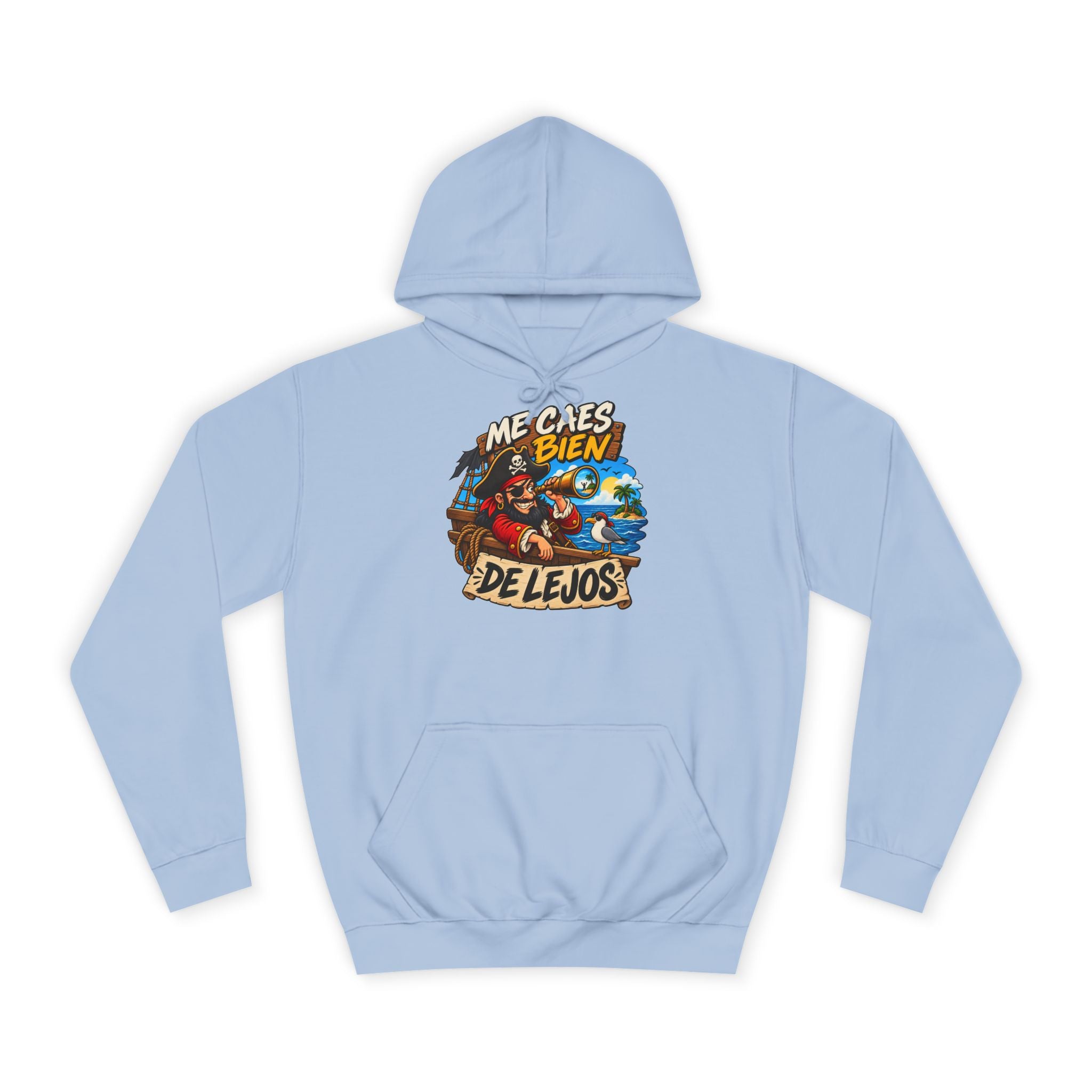 Sudadera "Caes bien de lejos" | Humor con actitud