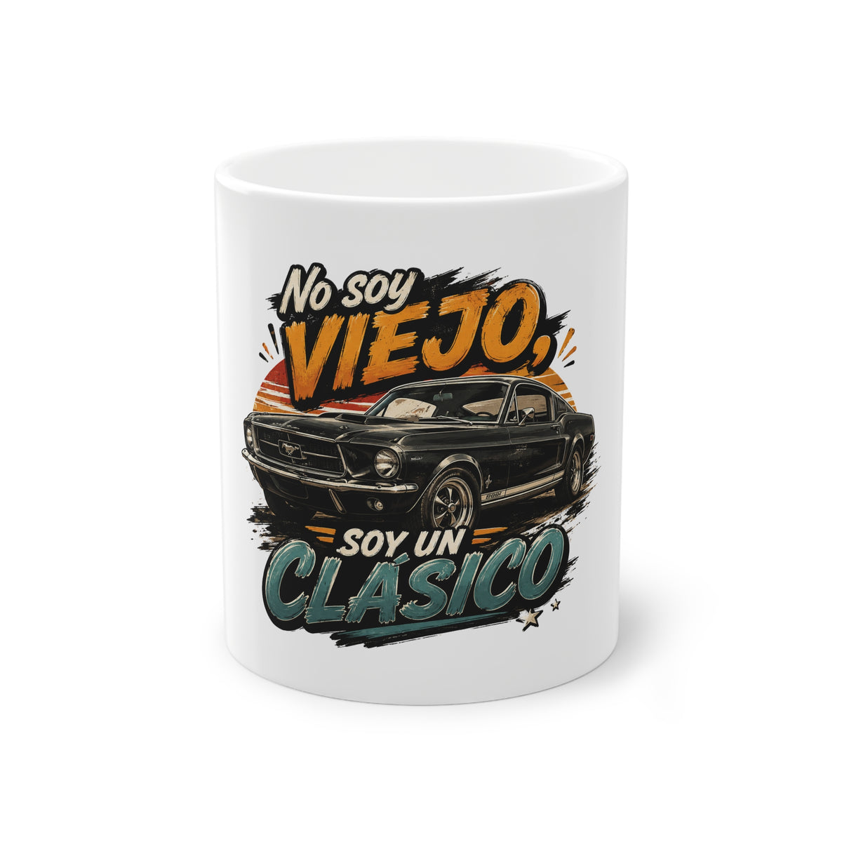 Taza "No soy viejo soy un clasico" - Kameseta