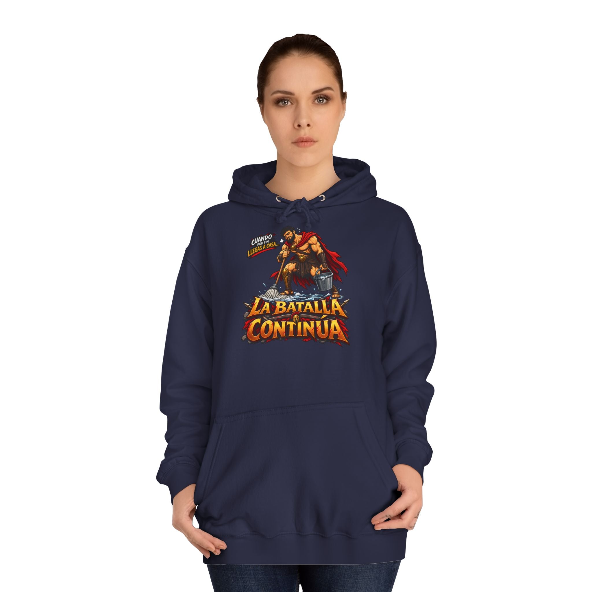 Sudadera "Batalla continua chico" | Humor con actitud