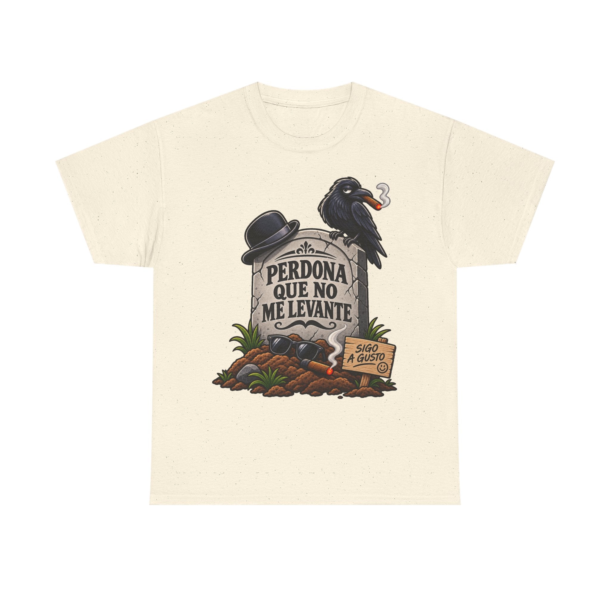 Camiseta "Perdona que no me levante" | Frase divertida