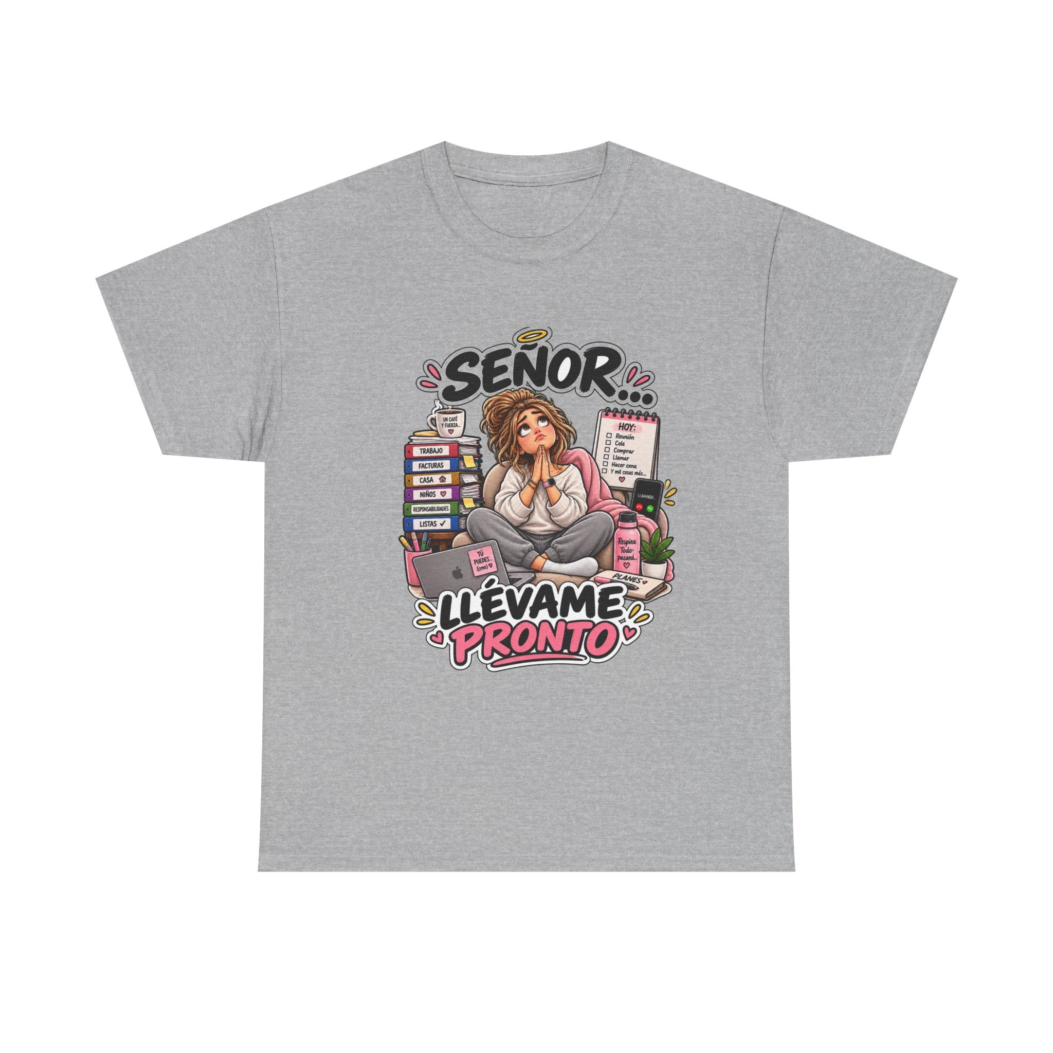 Camiseta "Señor pronto chica" | Frase divertida