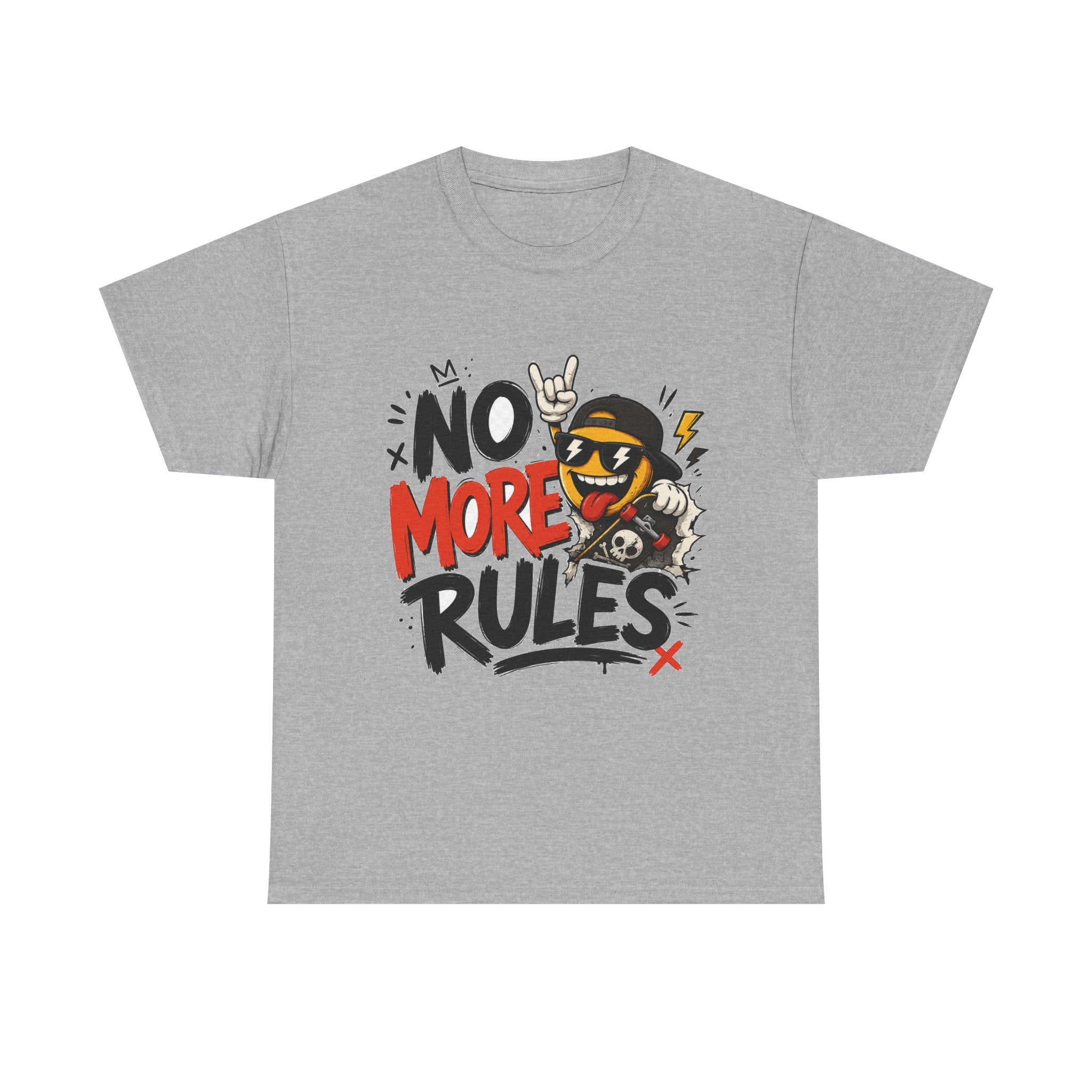 Camiseta "No more rules" | Frase divertida