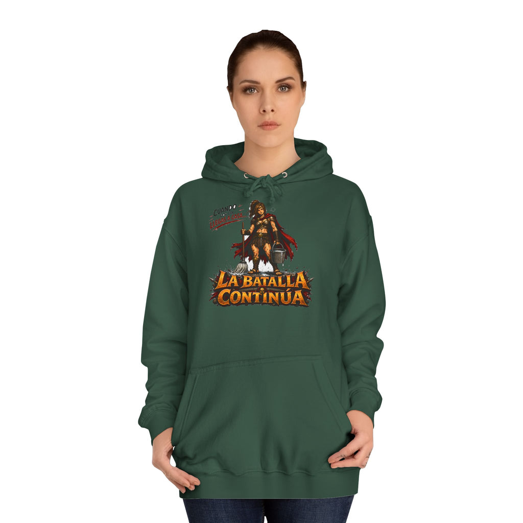 Sudadera "Batalla continua chica" | Humor con actitud