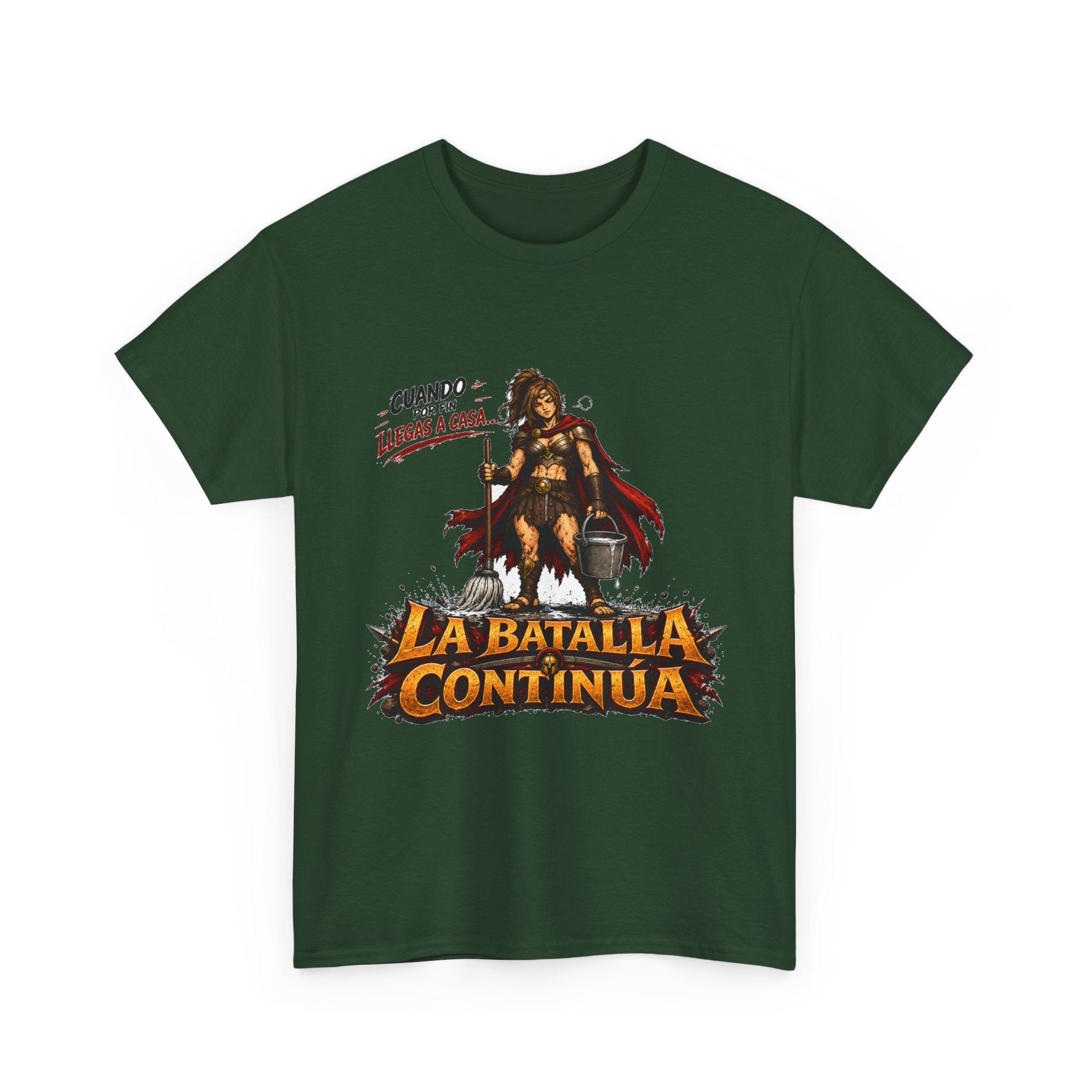 Camiseta "Batalla continua chica" | Frase divertida