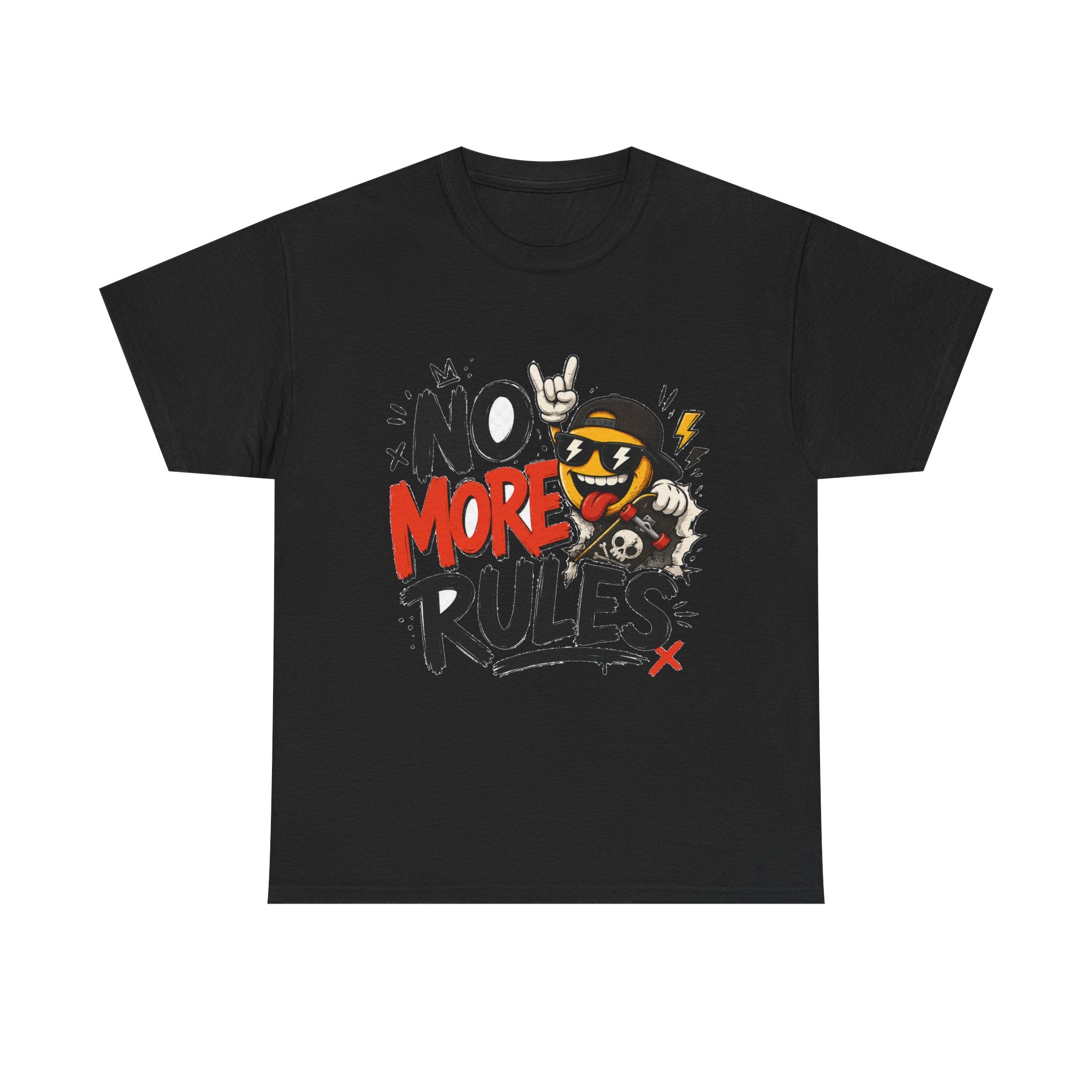 Camiseta "No more rules" | Frase divertida