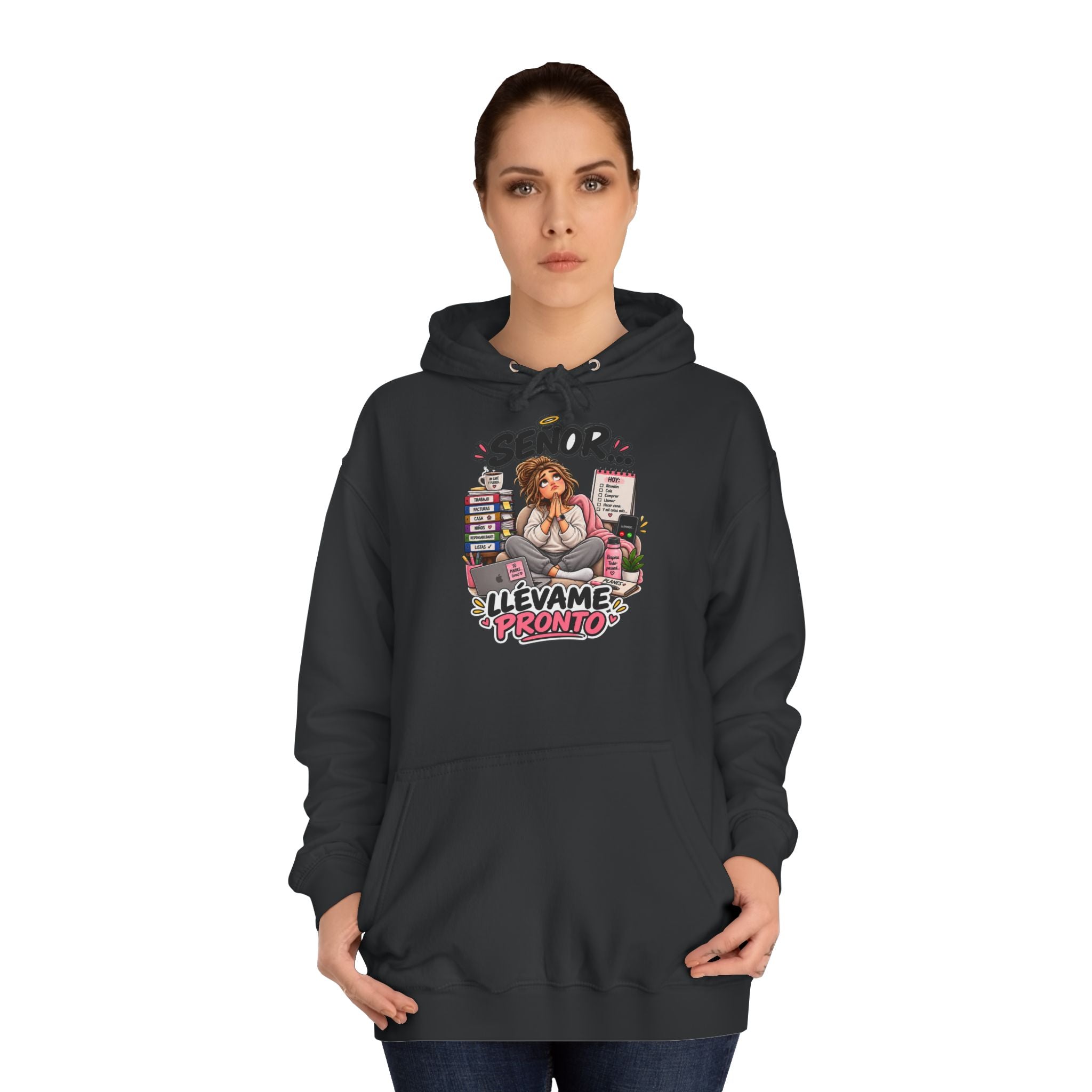 Sudadera "Señor pronto chica" | Humor con actitud