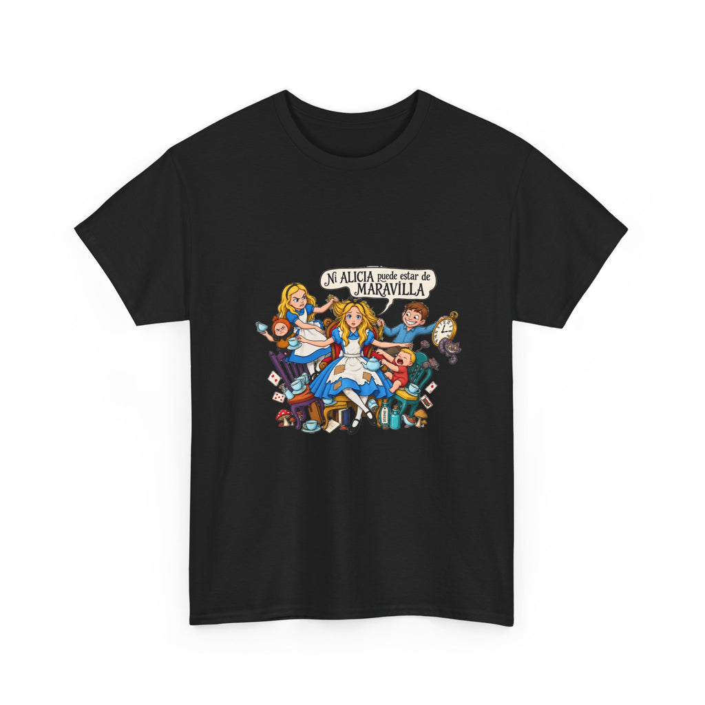 Camiseta "Alicia sin maravilla" | Frase divertida