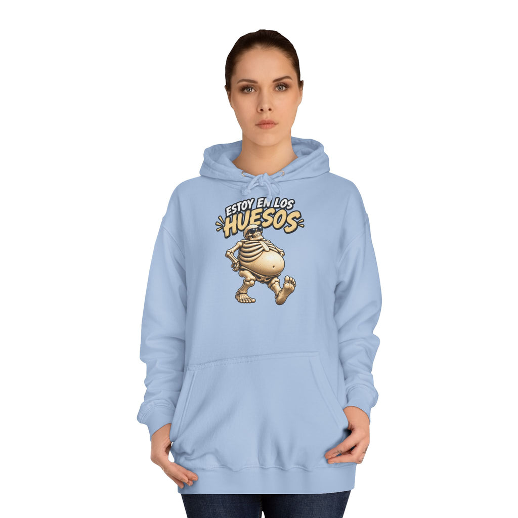 Sudadera "Estoy en los huesos anchos sfondo" | Humor con actitud