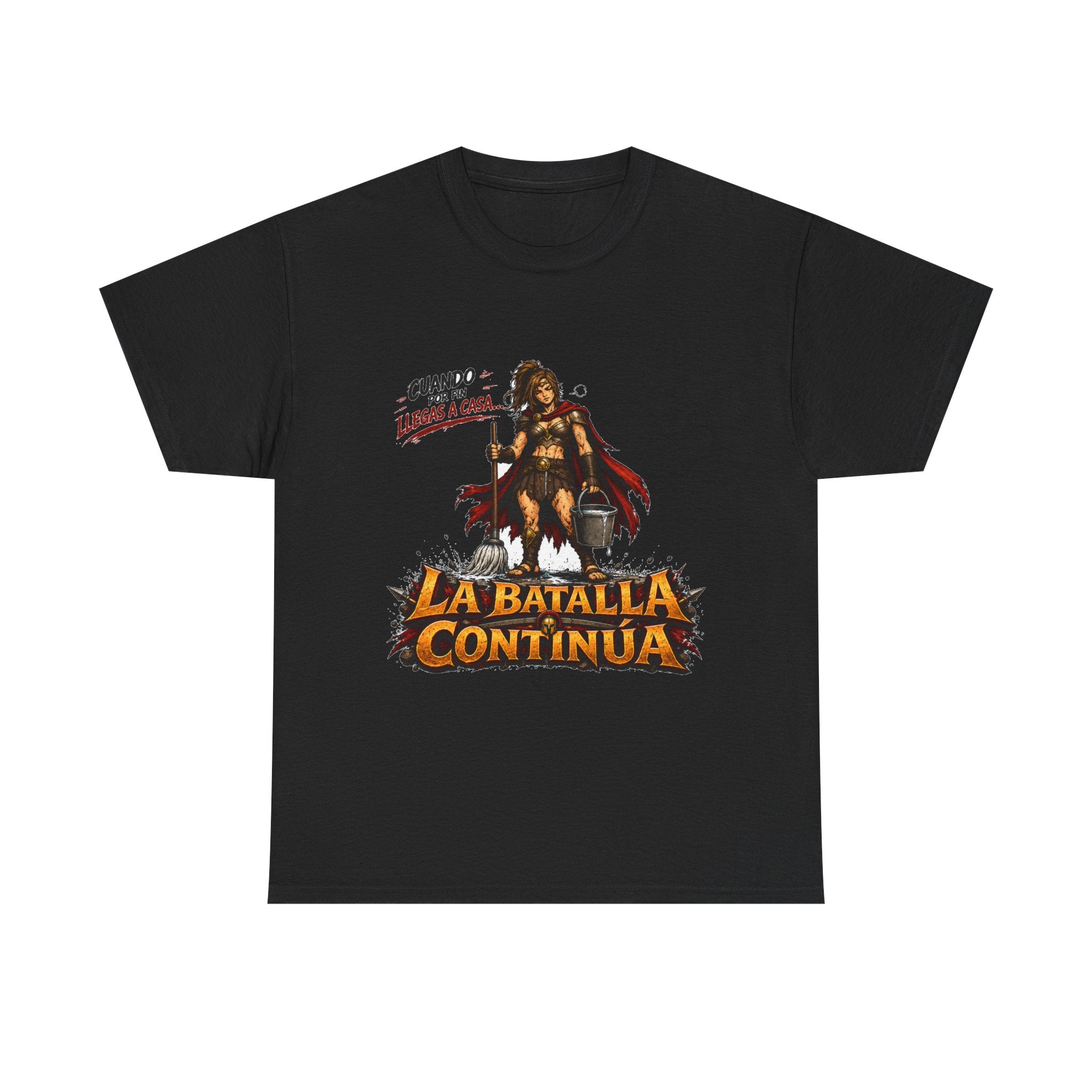 Camiseta "Batalla continua chica" | Frase divertida