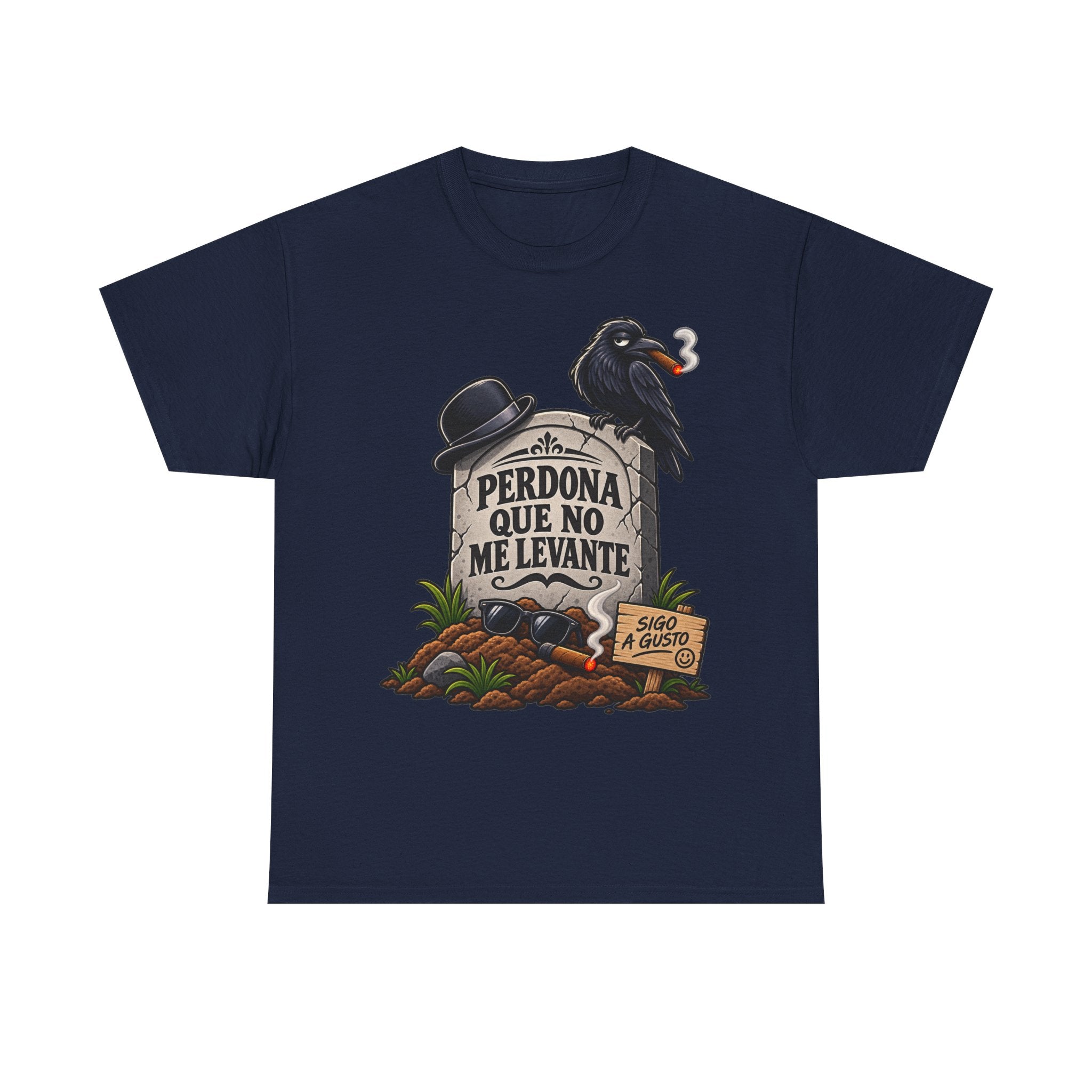 Camiseta "Perdona que no me levante" | Frase divertida