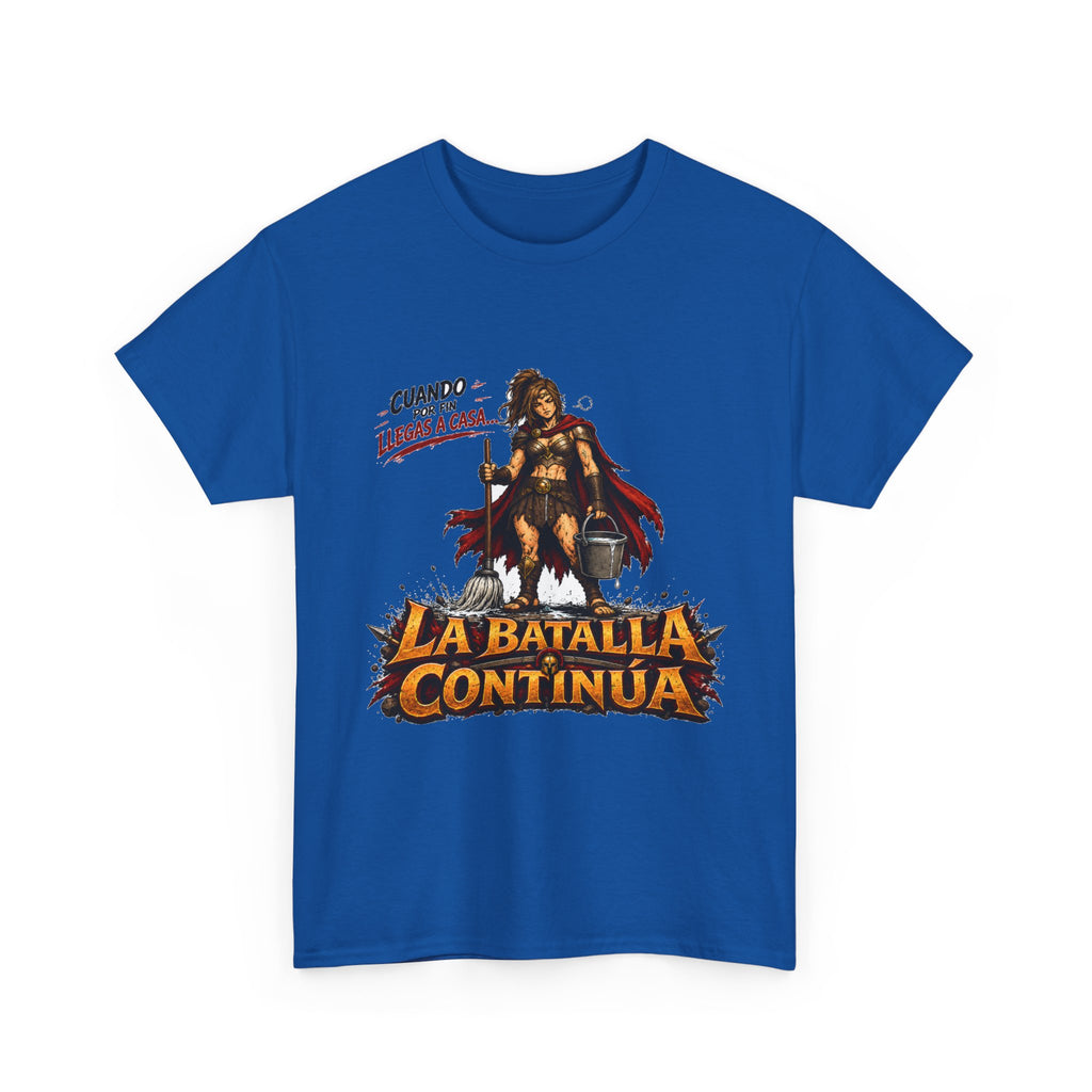 Camiseta "Batalla continua chica" | Frase divertida