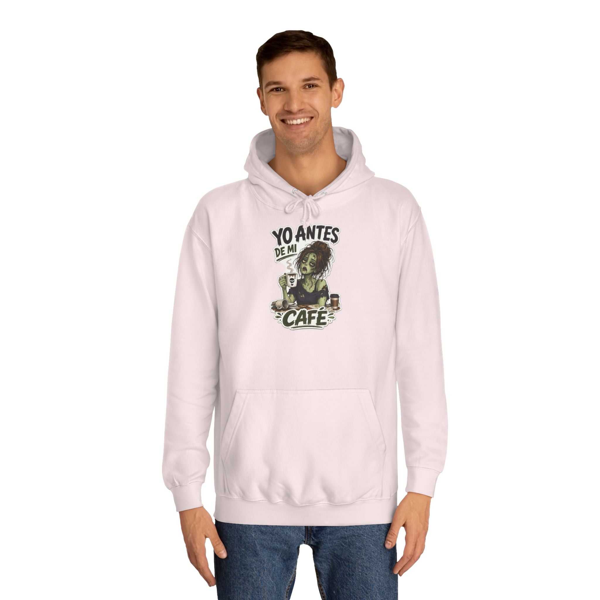 Sudadera "Antes de cafe chica" | Humor con actitud