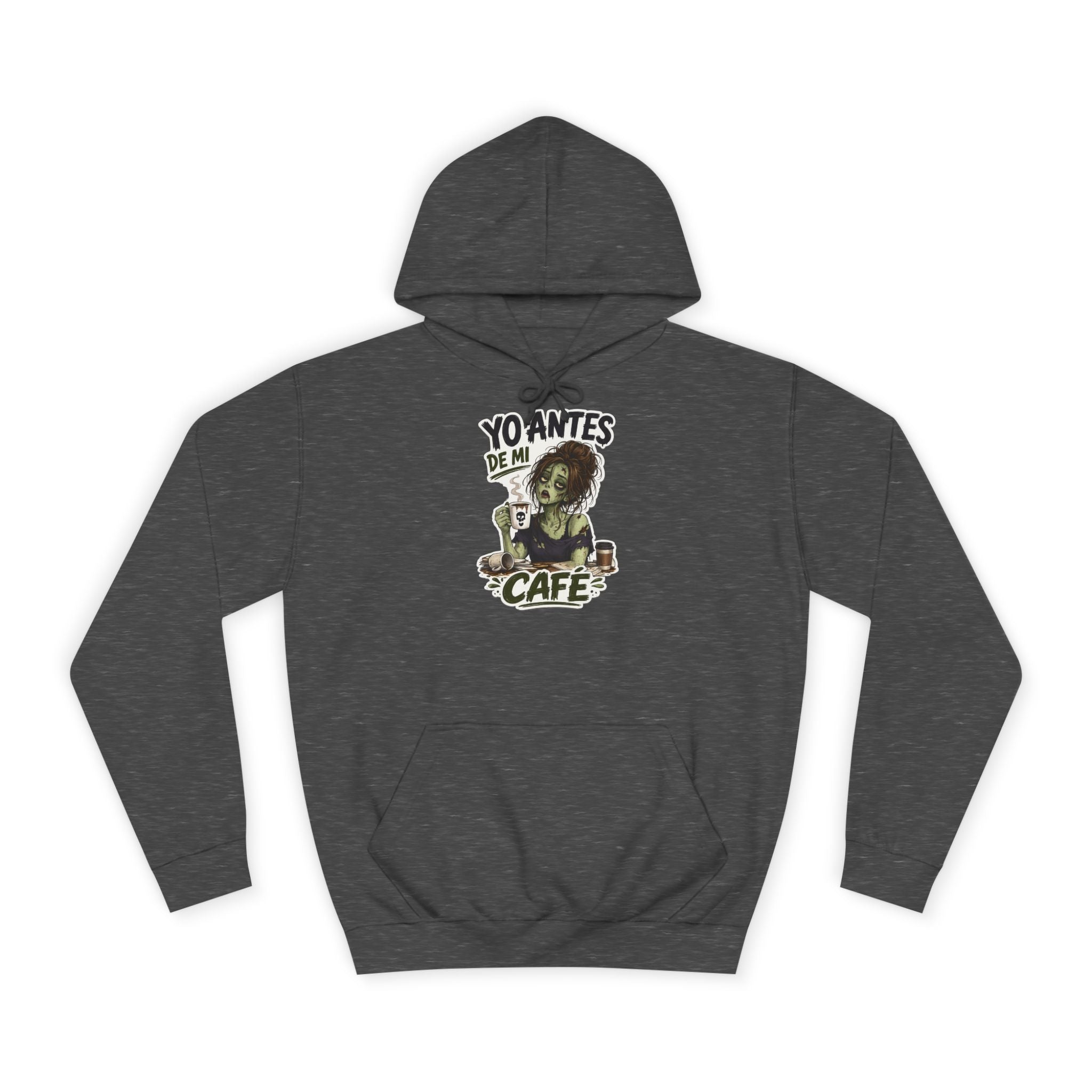 Sudadera "Antes de cafe chica" | Humor con actitud
