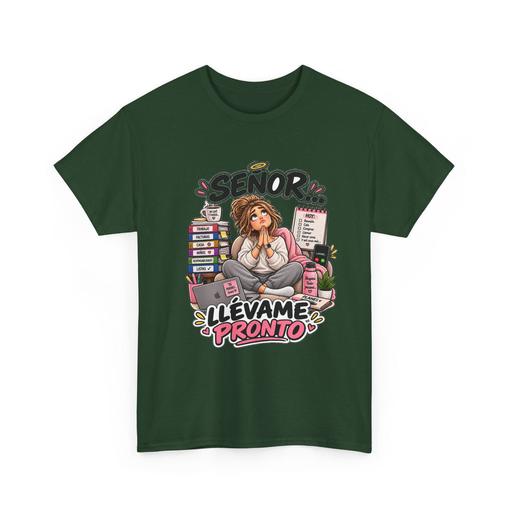 Camiseta "Señor pronto chica" | Frase divertida