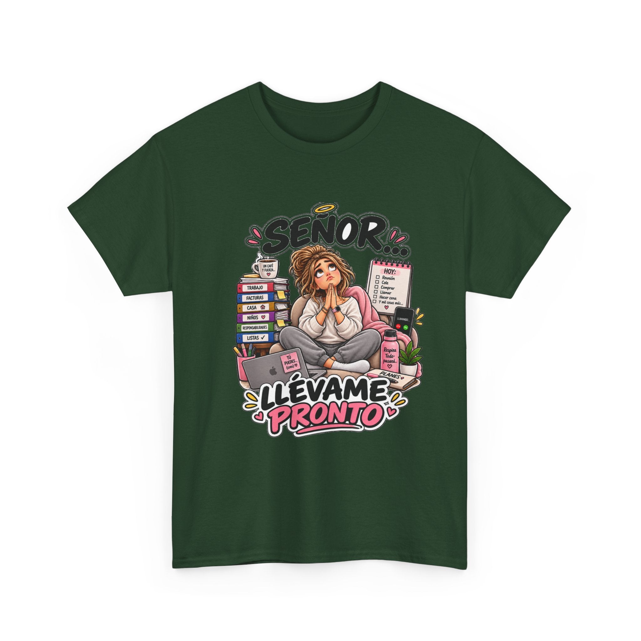 Camiseta "Señor pronto chica" | Frase divertida