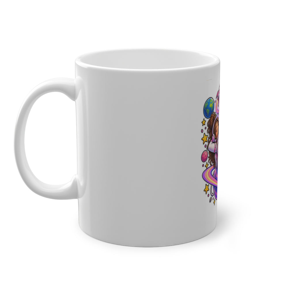 Taza "Problemas gravedad chica" | Regalo divertido