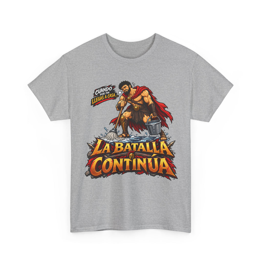 Camiseta "Batalla continua chico" | Frase divertida