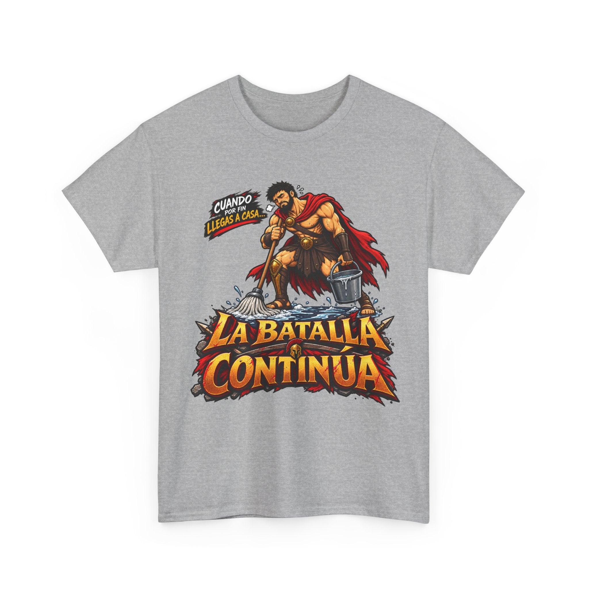 Camiseta "Batalla continua chico" | Frase divertida