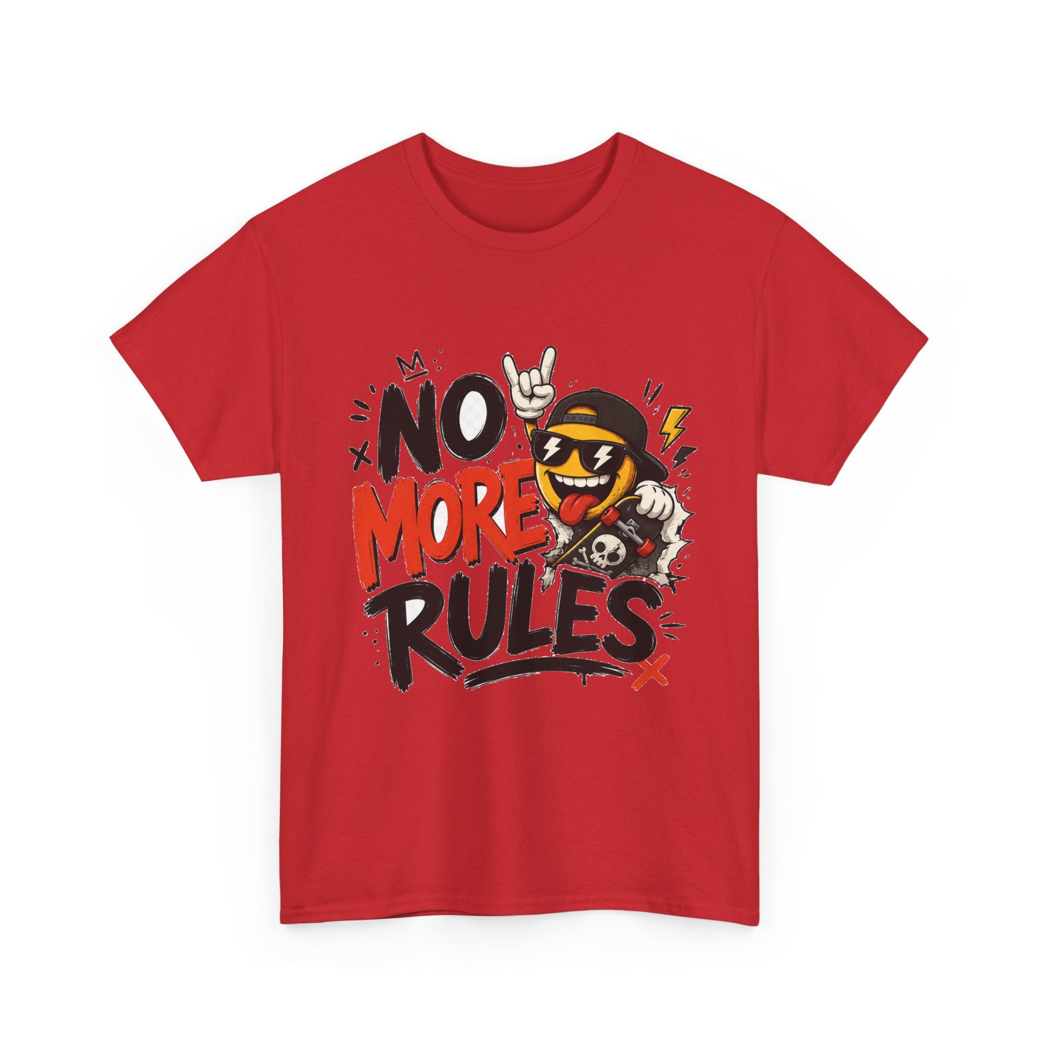 Camiseta "No more rules" | Frase divertida