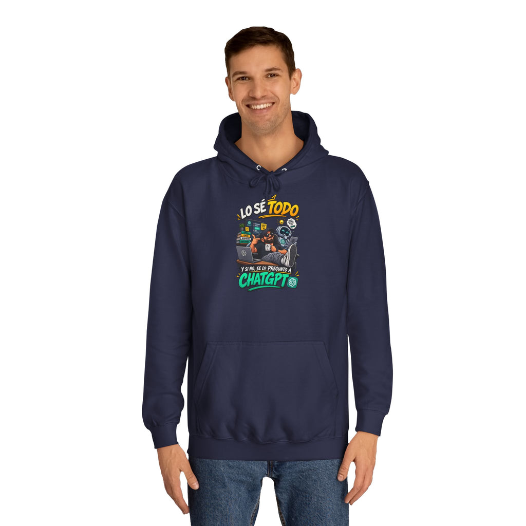Sudadera "Lo se todo chatgpt" | Humor con actitud