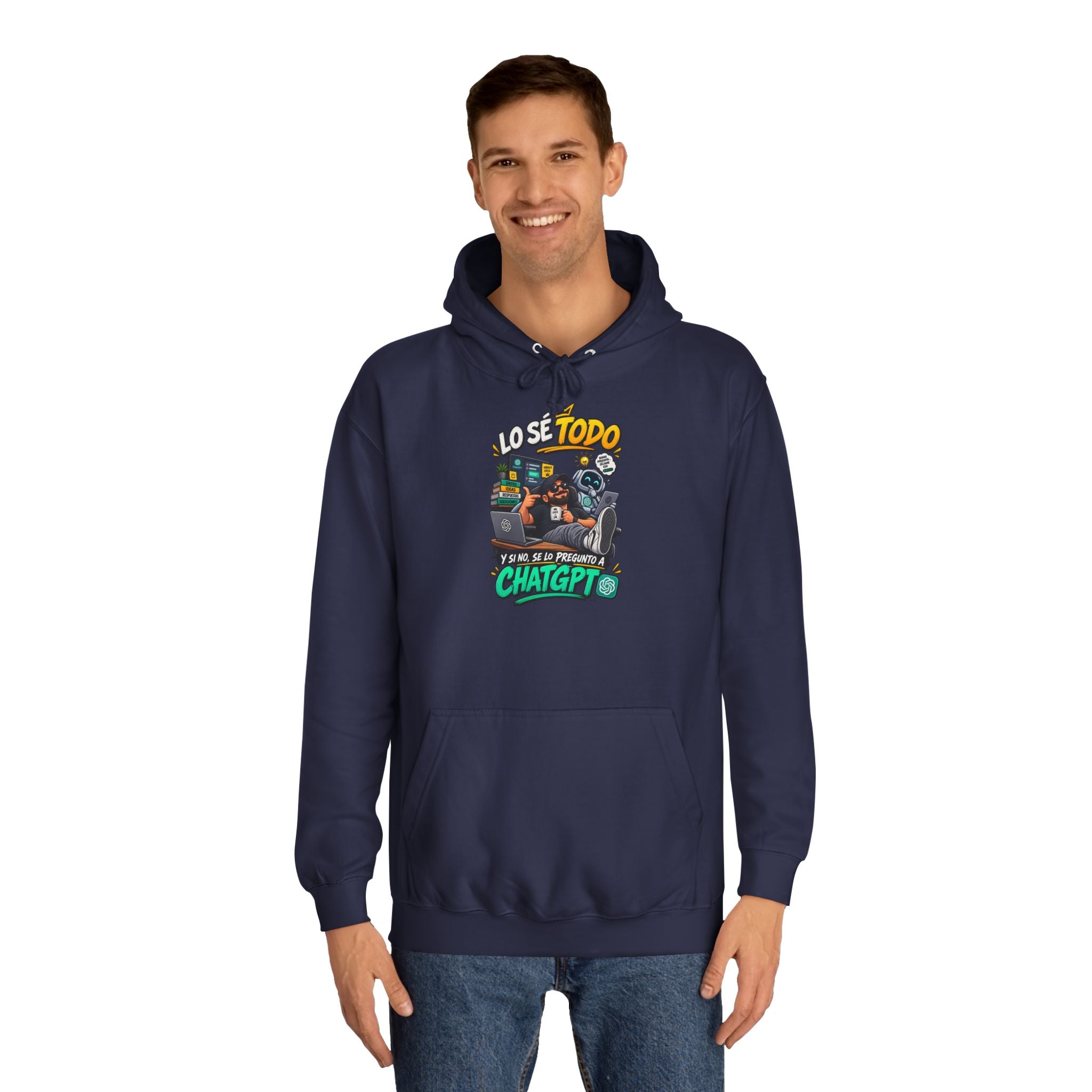 Sudadera "Lo se todo chatgpt" | Humor con actitud
