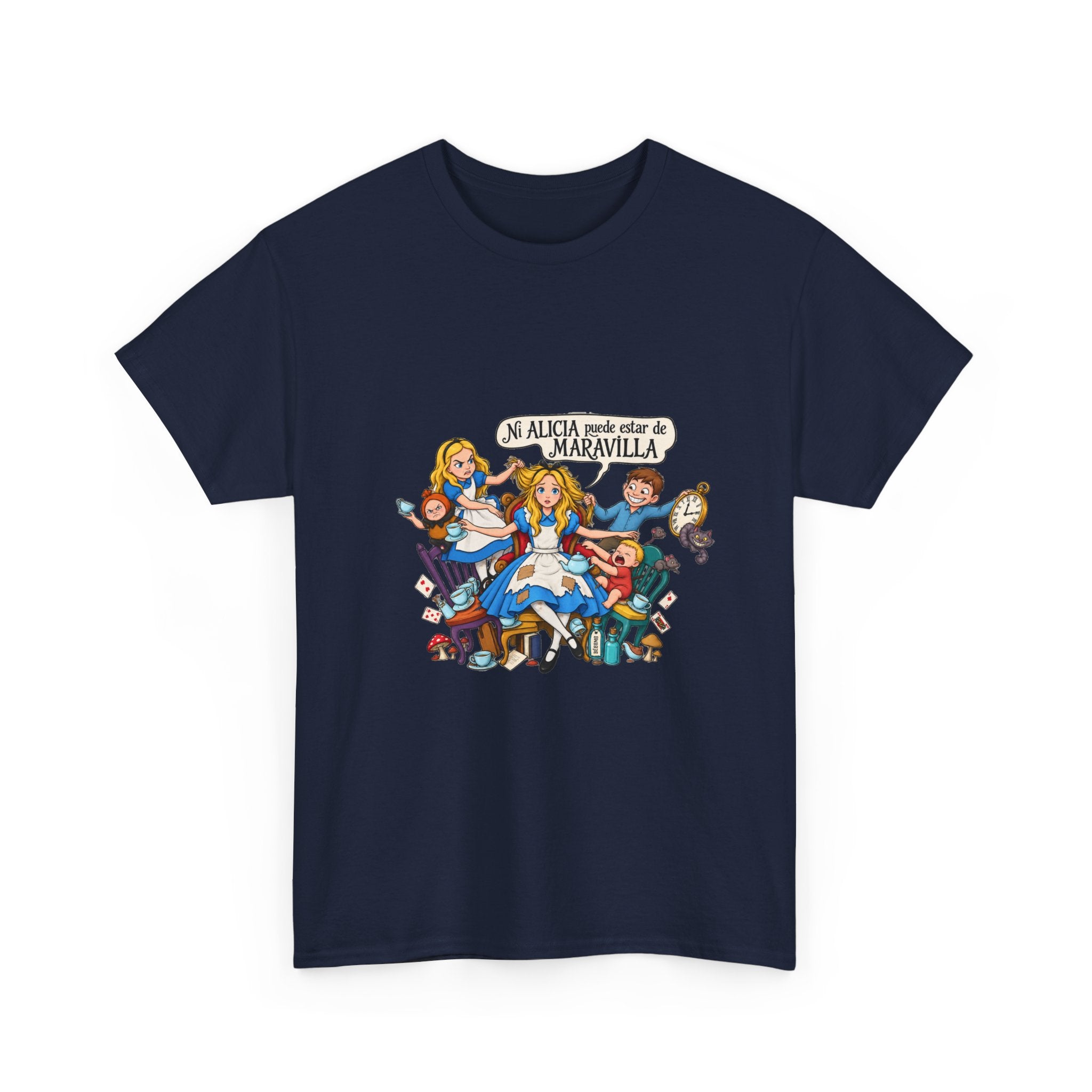 Camiseta "Alicia sin maravilla" | Frase divertida