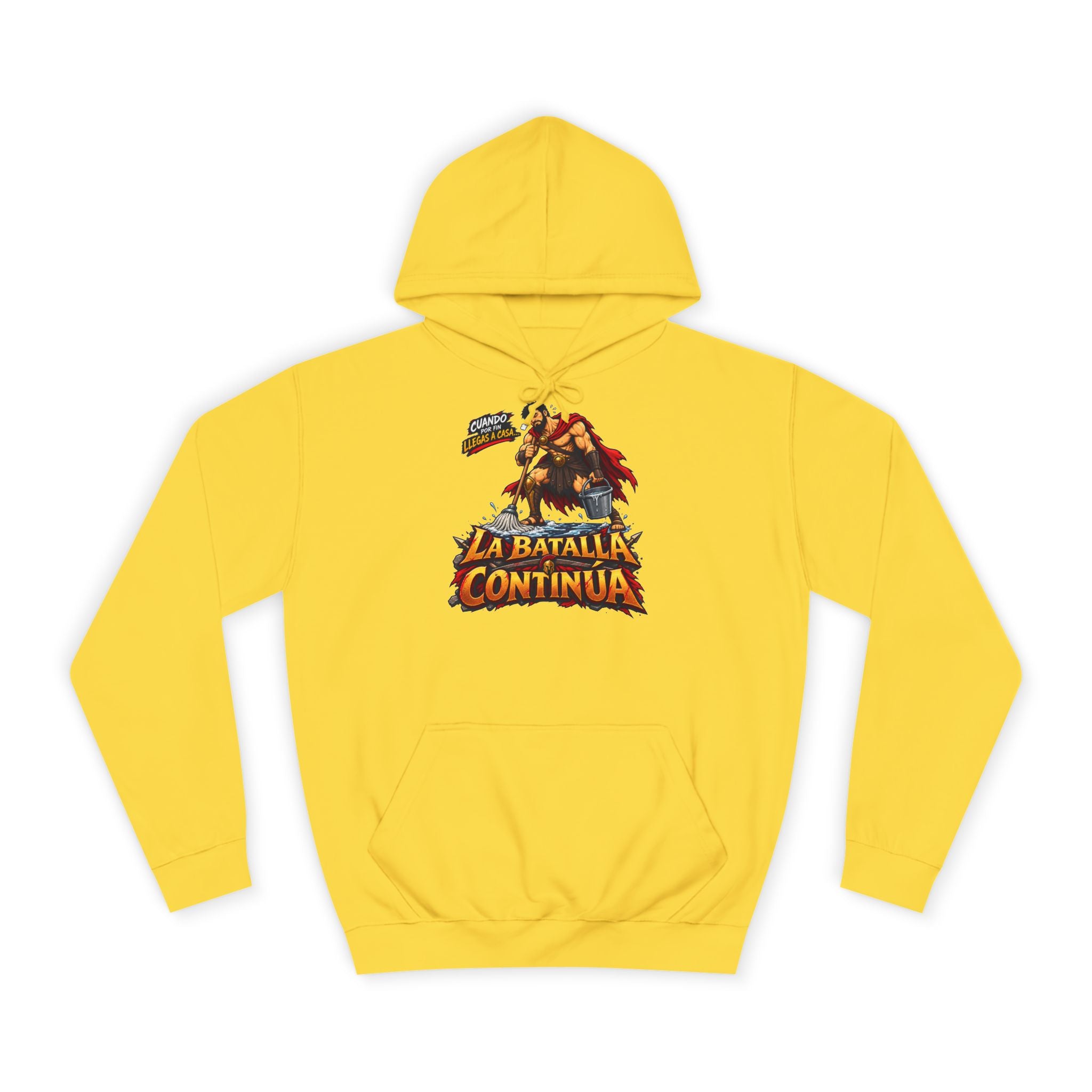 Sudadera "Batalla continua chico" | Humor con actitud