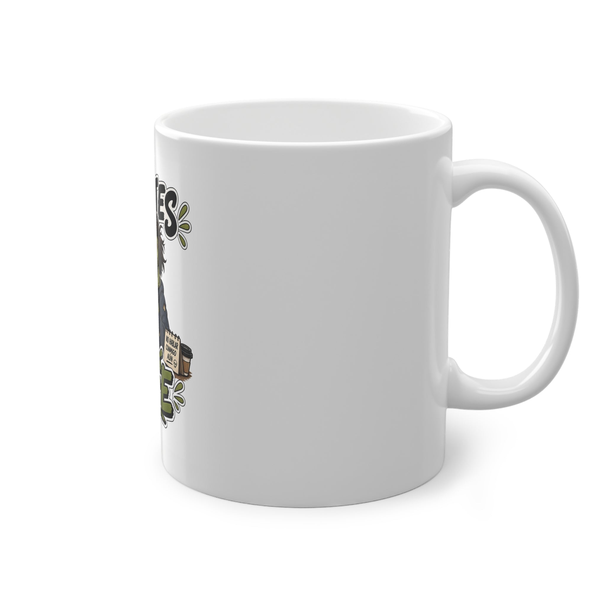 Taza "Yo antes de mi cafe" | Regalo divertido