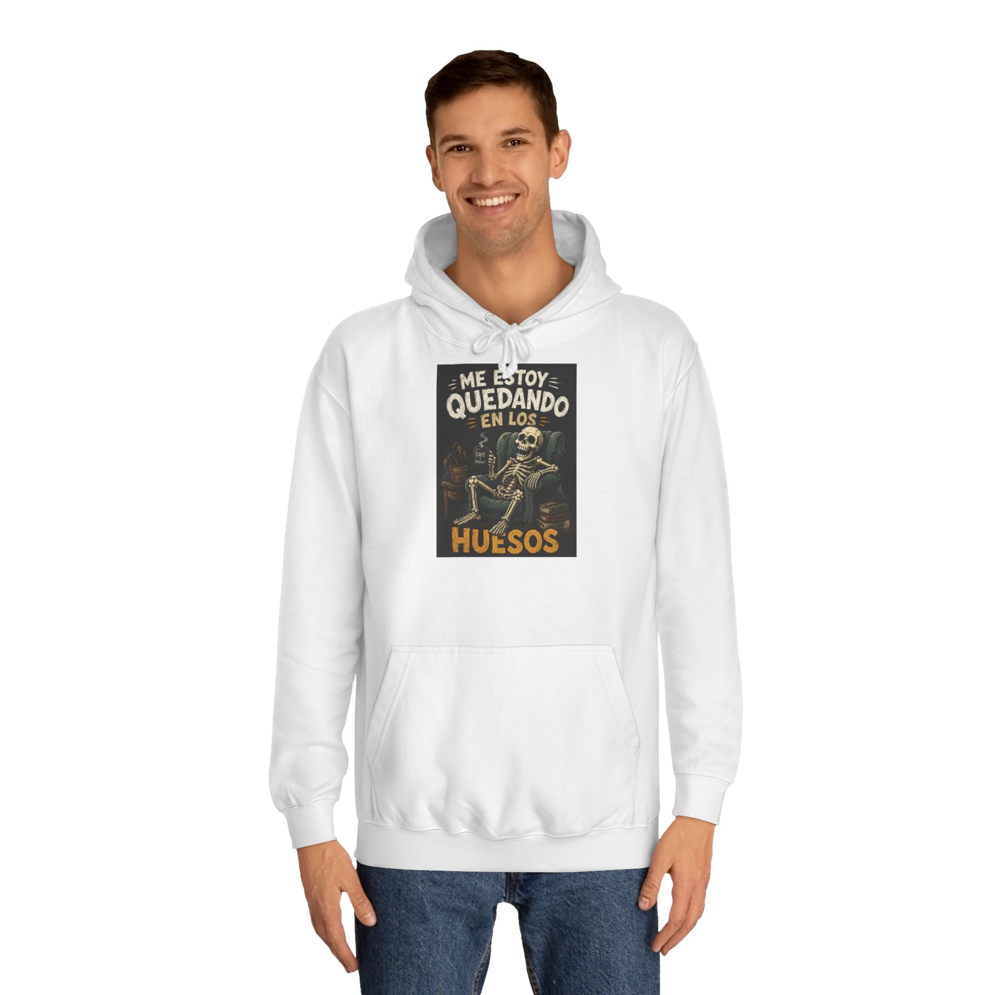 Sudadera "Me estoy quedando en los huesos" | Humor con actitud