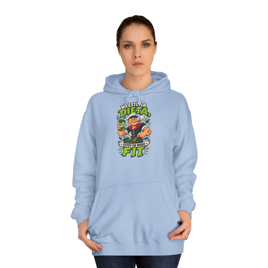 Sudadera "Dieta popeye fit" | Humor con actitud